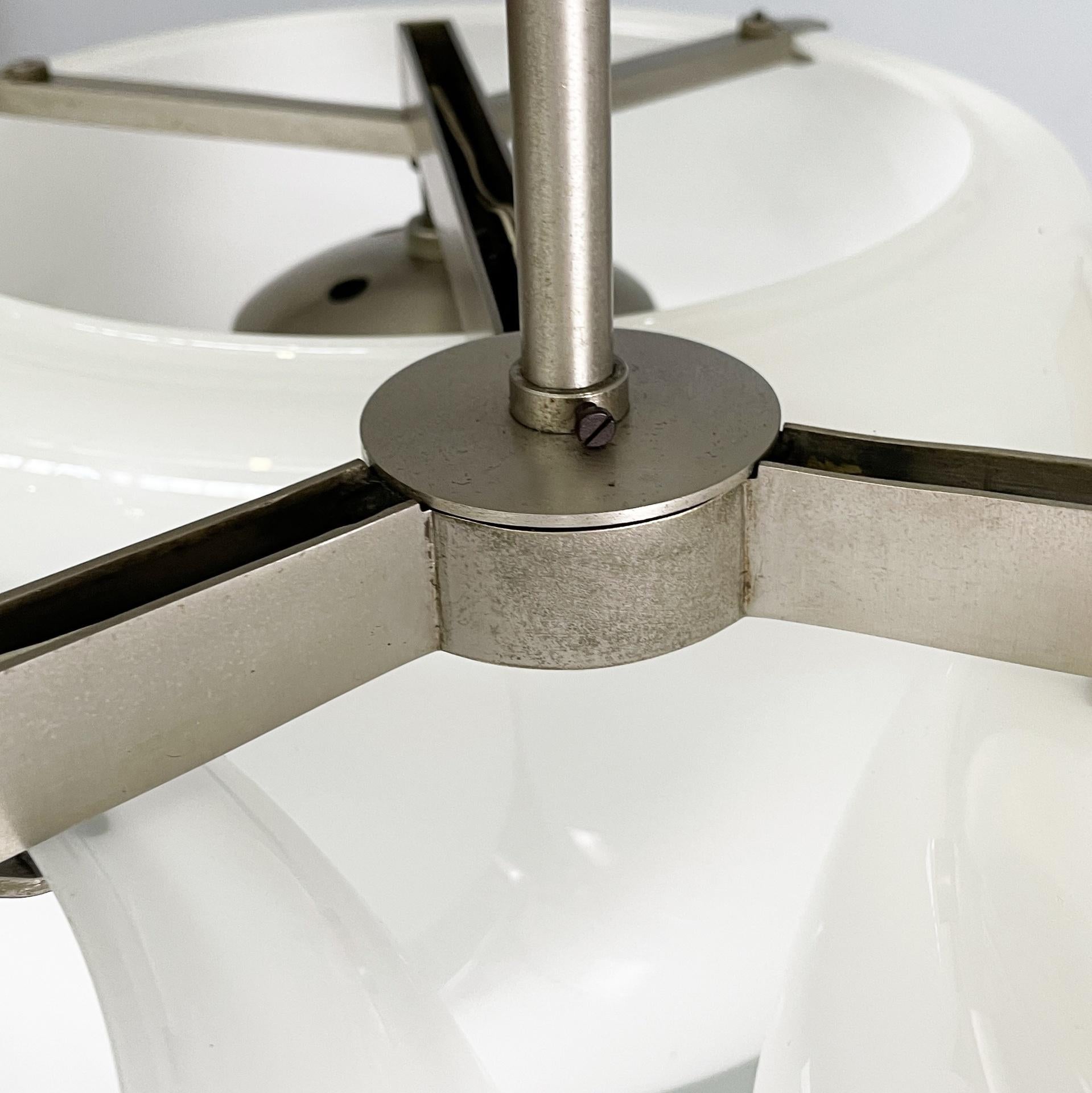 Italienischer Kronleuchter der Mitte des Jahrhunderts Triclinio Magistretti Artemide, 1970er Jahre im Angebot 9