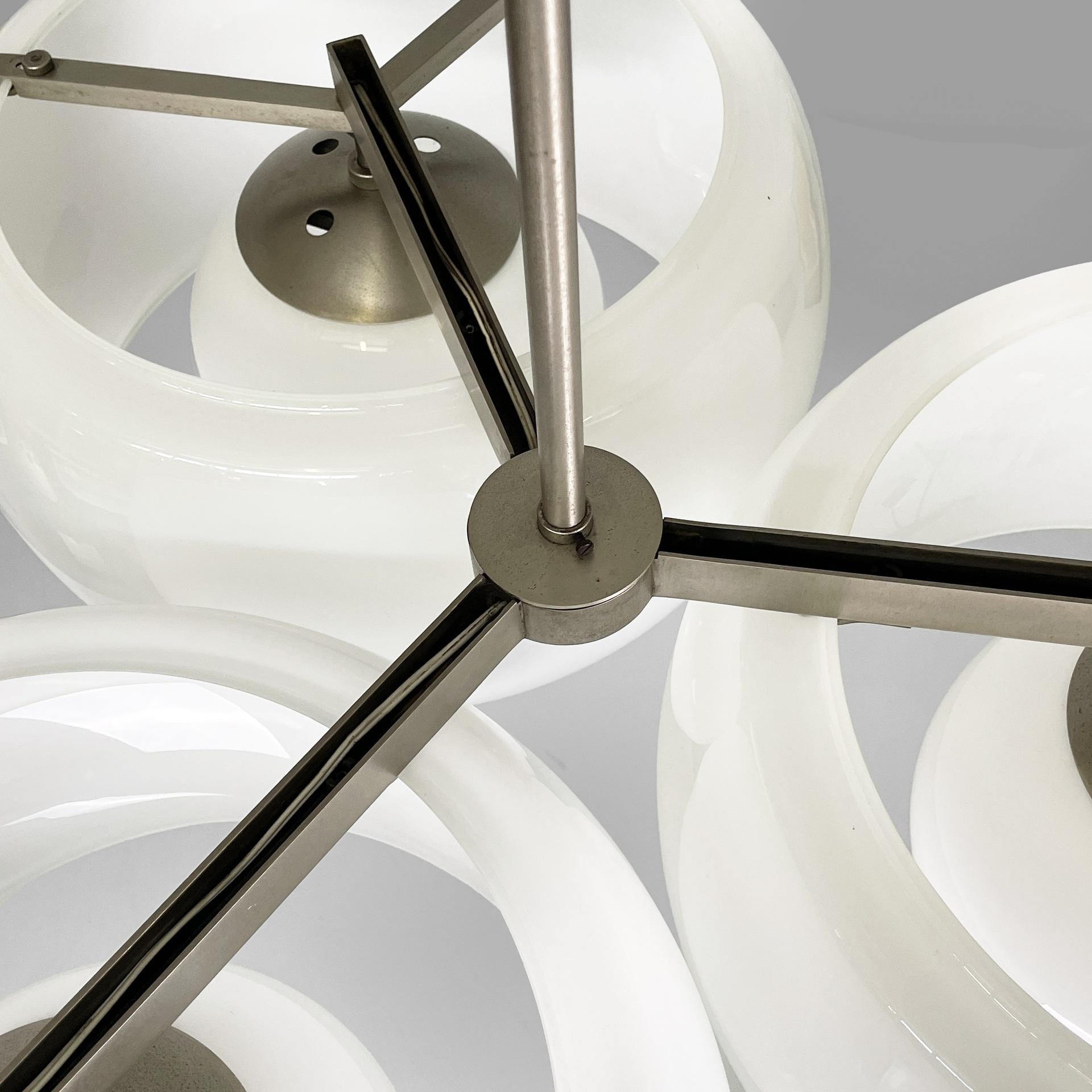 Italienischer Kronleuchter der Mitte des Jahrhunderts Triclinio Magistretti Artemide, 1970er Jahre im Angebot 11