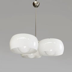 Italian mid-century modern chandelier Triclinio Magistretti Artemide, 1970s