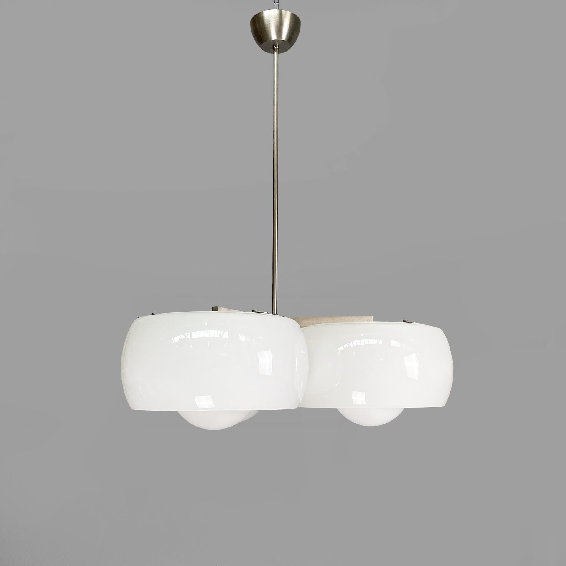 Italienischer Kronleuchter der Mitte des Jahrhunderts Triclinio Magistretti Artemide, 1970er Jahre im Zustand „Gut“ im Angebot in MIlano, IT