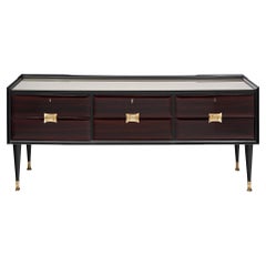 Italian Mid-Century Modern Chest in the Manner of Paolo Buffa