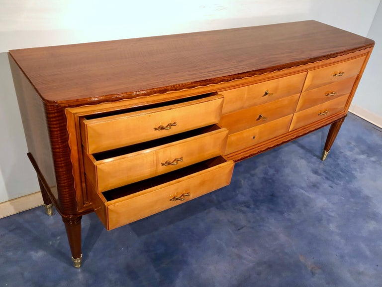 Italian Mid-Century Modern Chest of Drawers by Paolo Buffa, 1950s For Sale 5