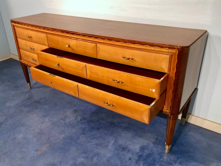 Italian Mid-Century Modern Chest of Drawers by Paolo Buffa, 1950s For Sale 7