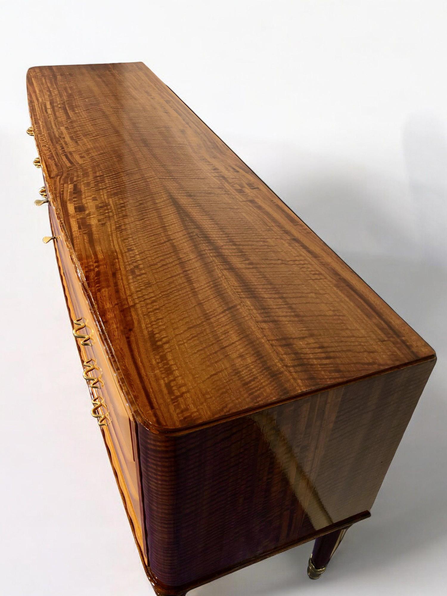 Italienische Mid-Century-Modern-Kommode von Paolo Buffa, 1950er Jahre im Angebot 10