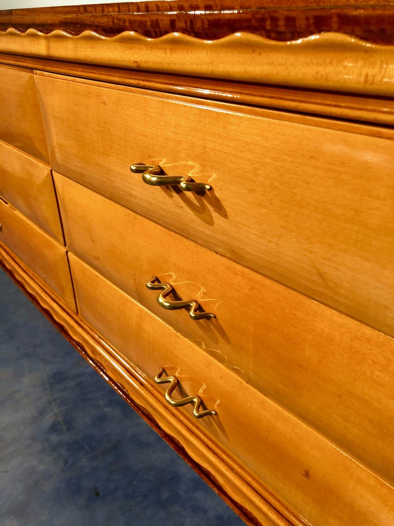 Italian Mid-Century Modern Chest of Drawers by Paolo Buffa, 1950s For Sale 1