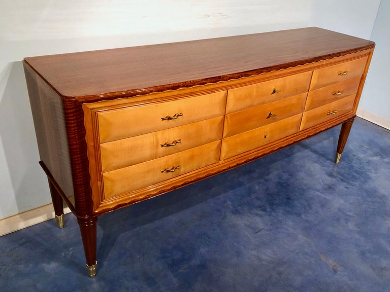 Italian Mid-Century Modern Chest of Drawers by Paolo Buffa, 1950s For Sale 2