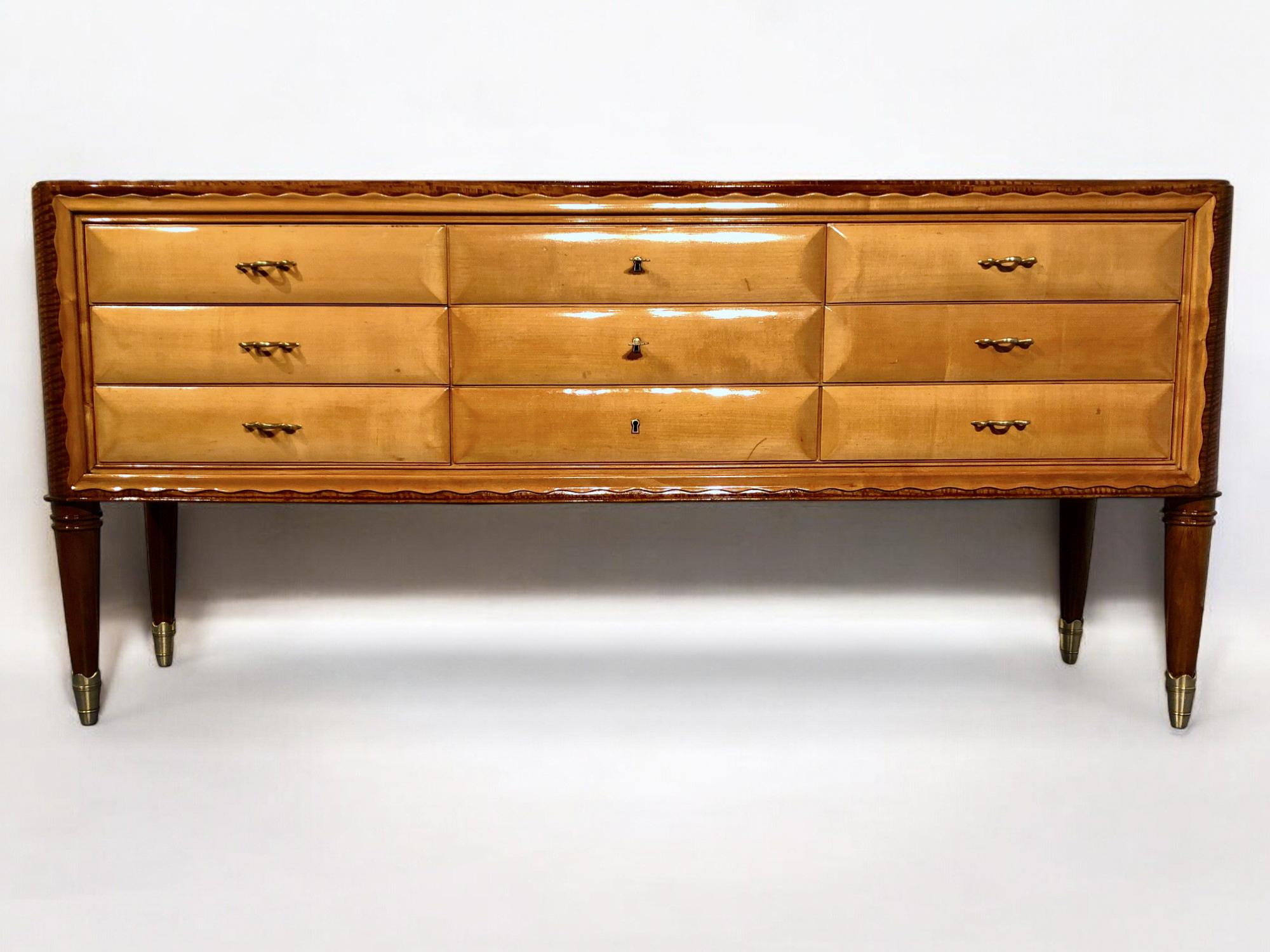 Italienische Mid-Century-Modern-Kommode von Paolo Buffa, 1950er Jahre im Angebot 2