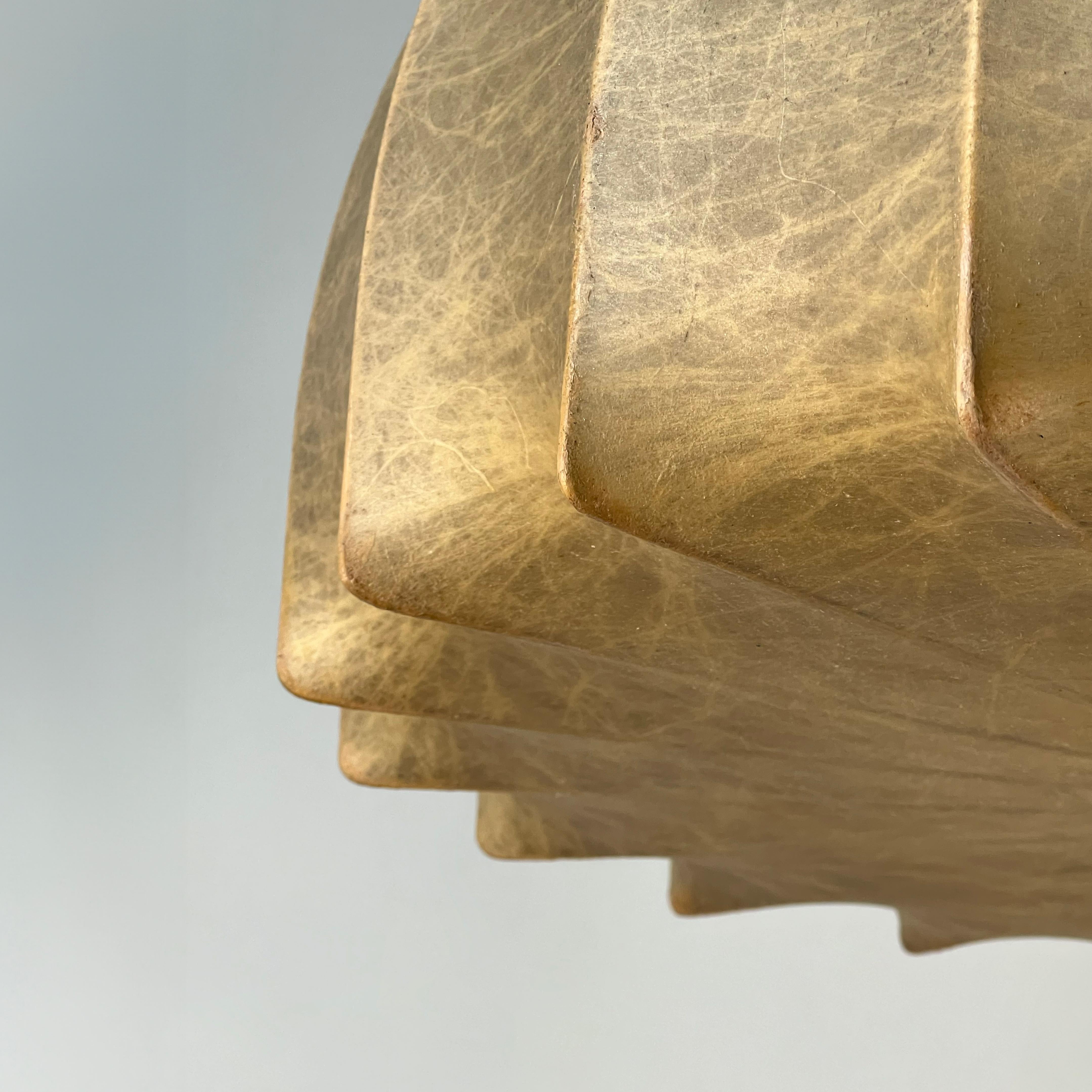 Italian Mid-Century Modern Cocoon Pendant Light, 1960s, Italy 2