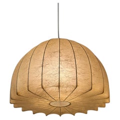 Italian Mid-Century Modern Cocoon Pendant Light, 1960s, Italy