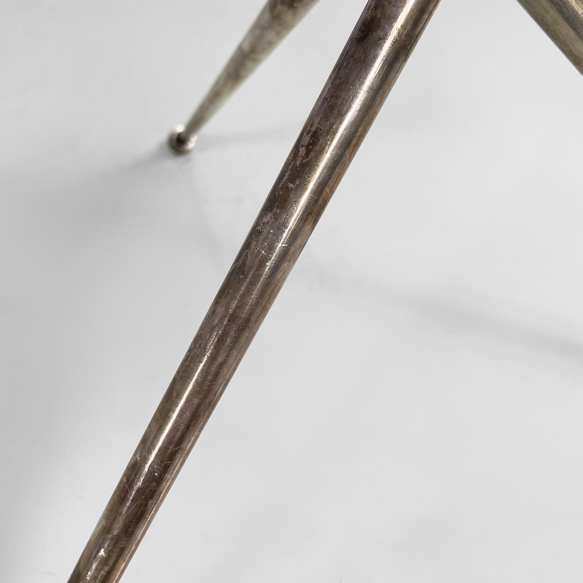 Table basse moderne italienne du milieu du siècle en verre et métal bruni, années 1960 en vente 10