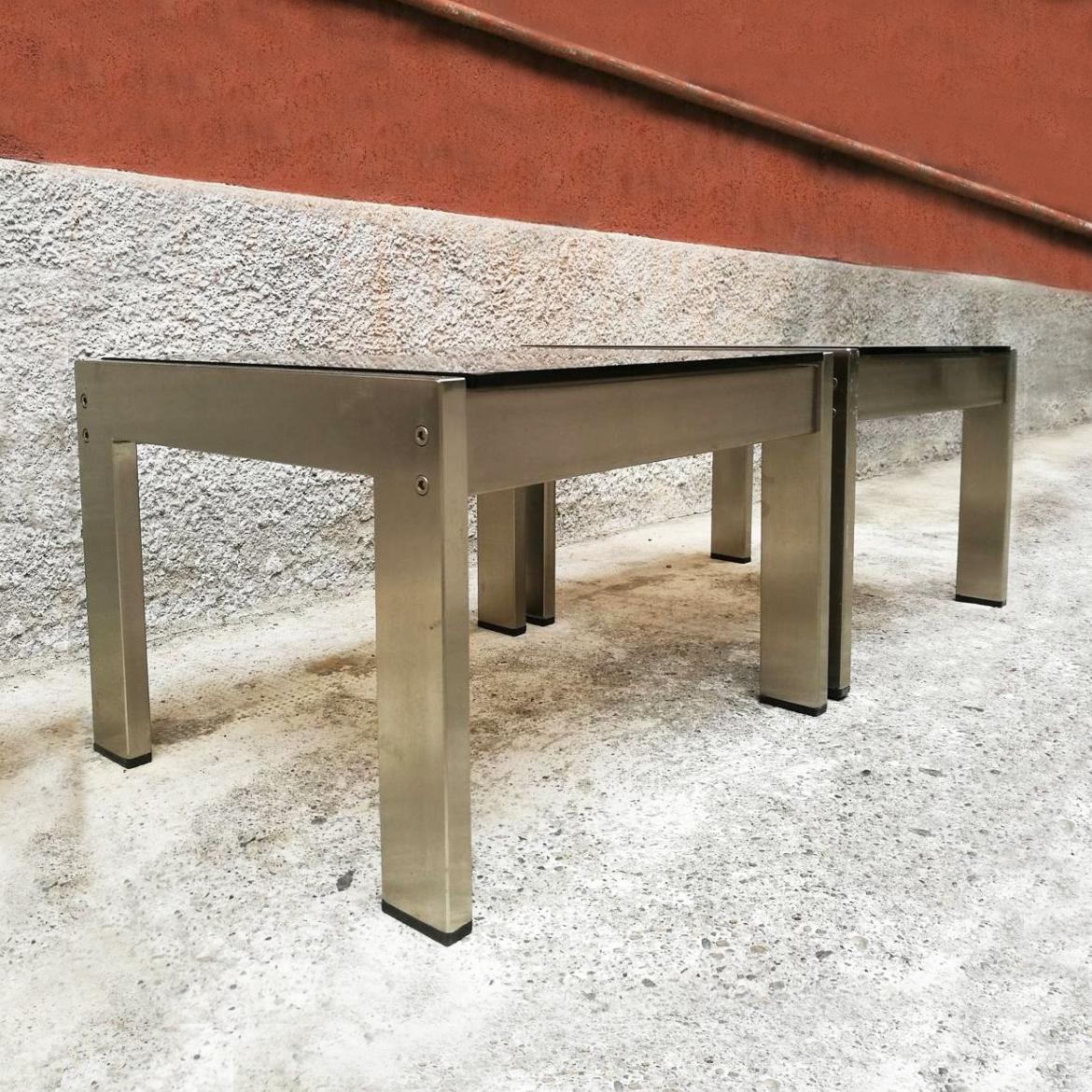 Italian Mid-Century Modern Coffee Tables by Gae Aulenti for Zanotta, 1970s In Good Condition In MIlano, IT