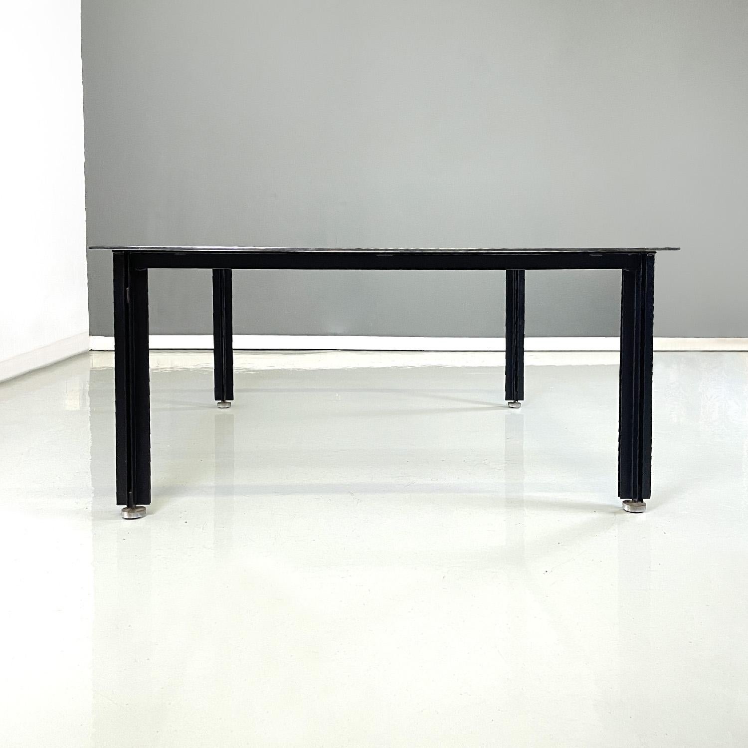 Metal Italian mid-century modern coffee table by Luigi Caccia Dominioni Azucena, 1960 For Sale
