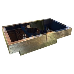 Italian Mid-Century Modern Coffee Table by Willy Rizzo 1970