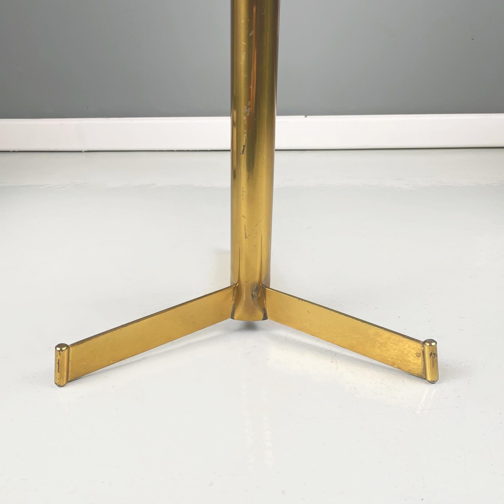 Italian Mid-Century Coffee Table in Wood, Parchment Brass by Aldo Tura, 1960s For Sale 2