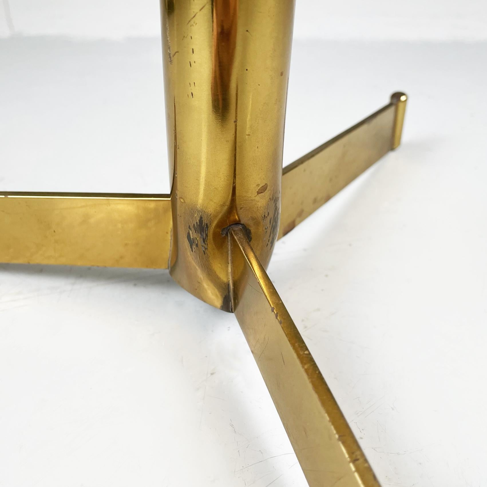 Italian Mid-Century Coffee Table in Wood, Parchment Brass by Aldo Tura, 1960s For Sale 3