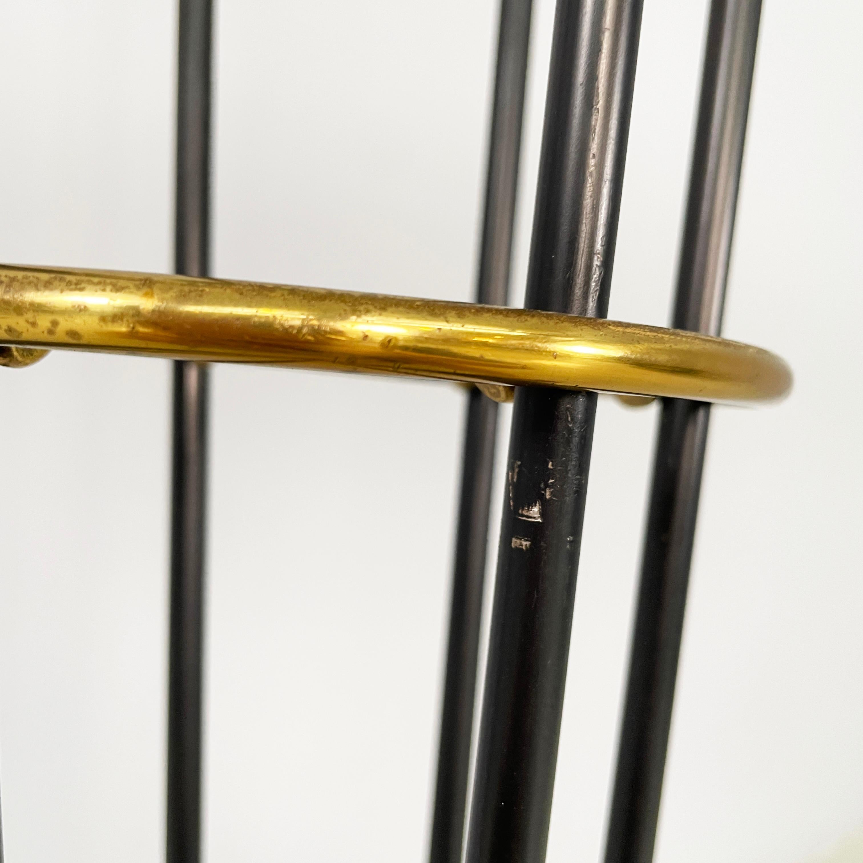 Italian mid-century modern Colored glass Floor lamp Alberello by Stilnovo, 1950s 9