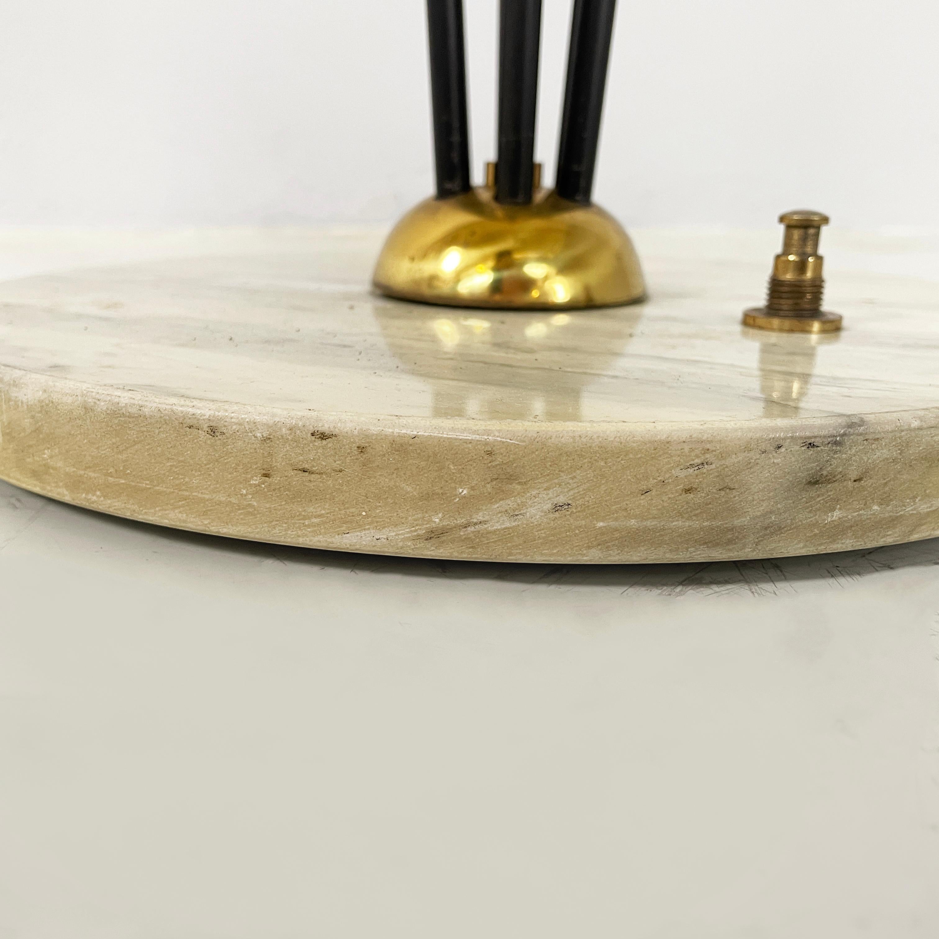 Italian mid-century modern Colored glass Floor lamp Alberello by Stilnovo, 1950s 11