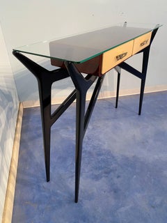 Italian Mid-Century Modern Console Table Attributed to Ico Parisi, 1950
