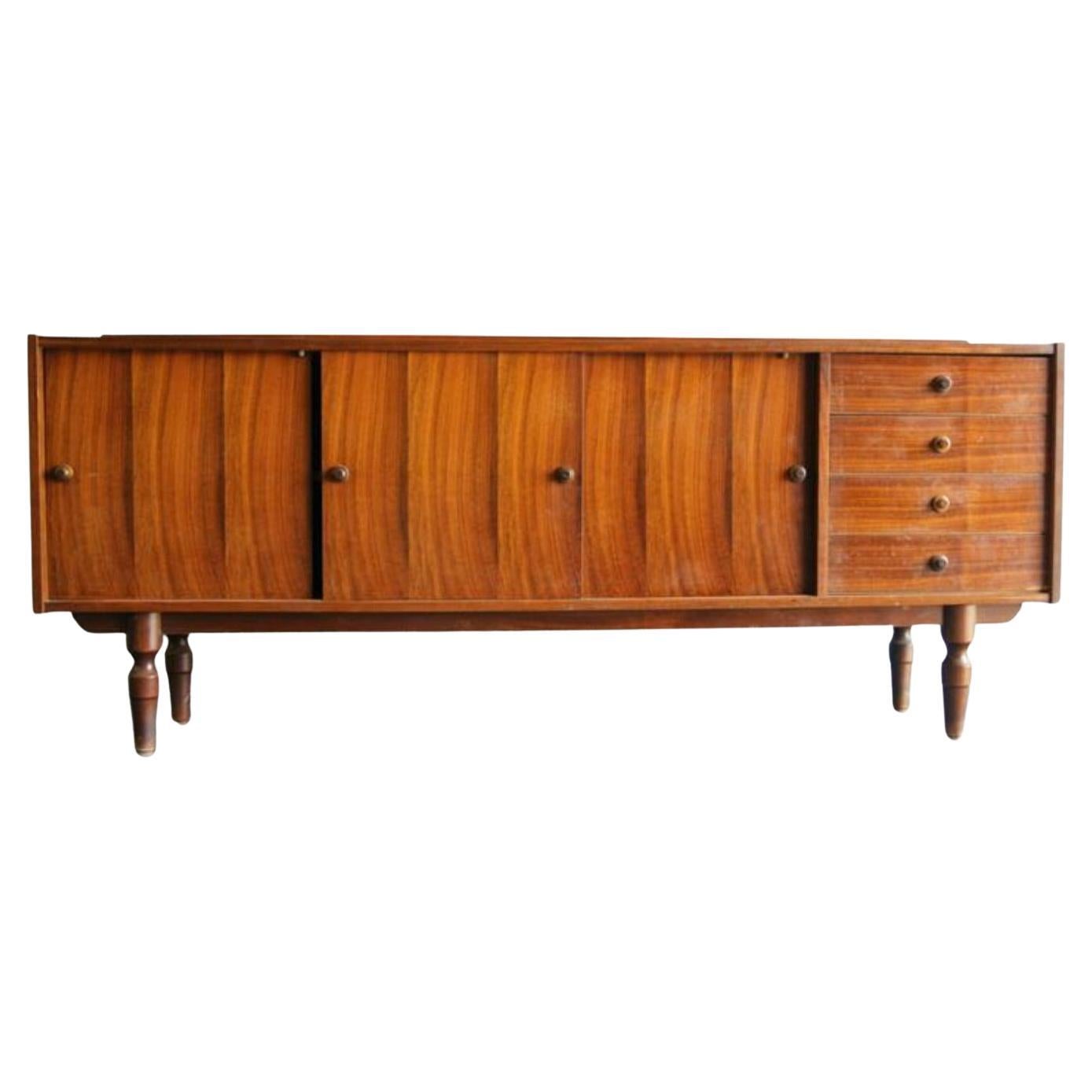 Crédence/commode/bureau italien moderne du milieu du siècle Bon état - En vente à Red Lion, PA