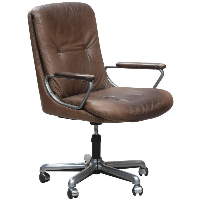 Italian Mid Century Modern Desk Chair