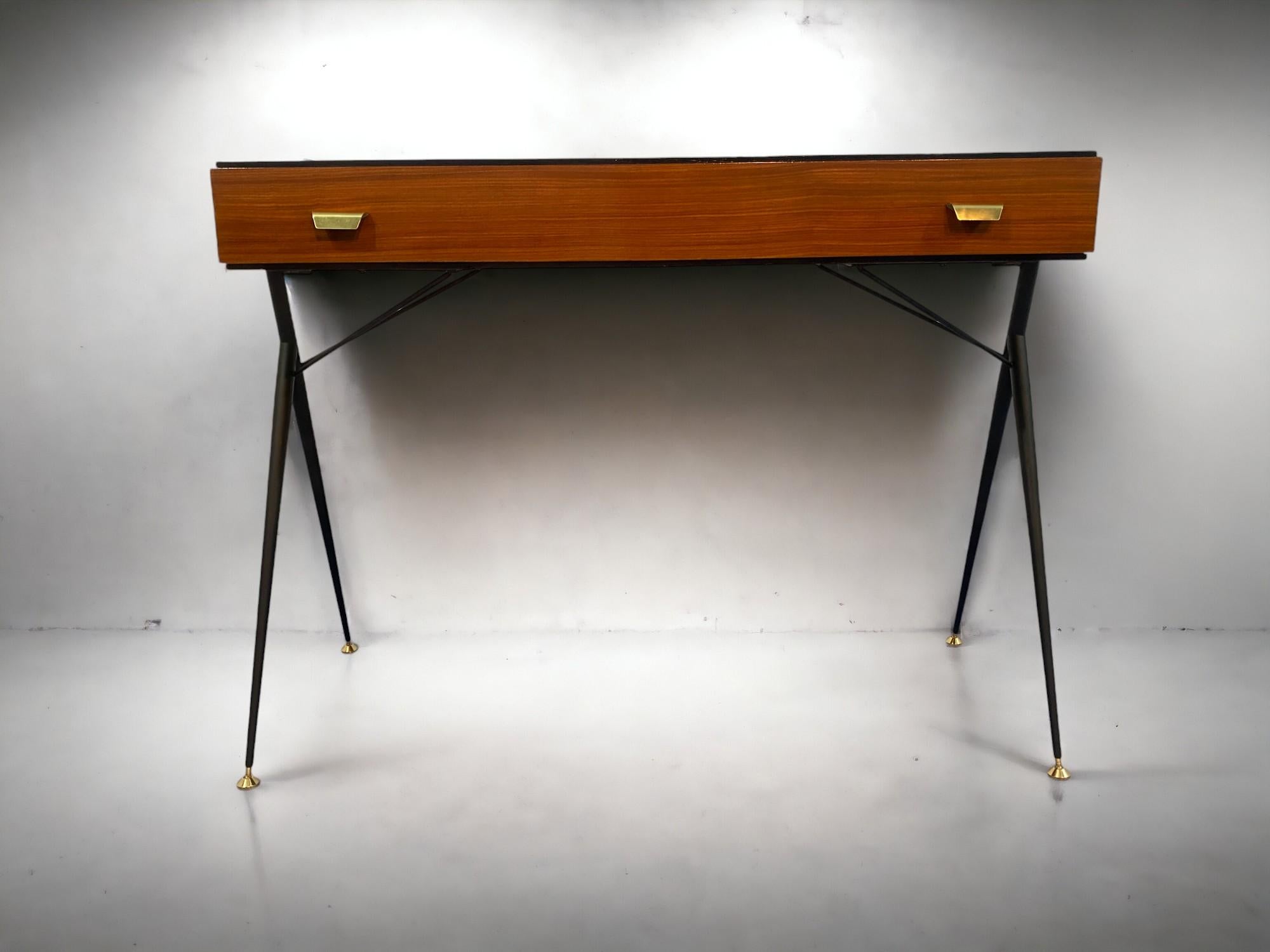 Other Italian Mid century Modern Desk Table designed by Silvio Cavatorta in 1950s
