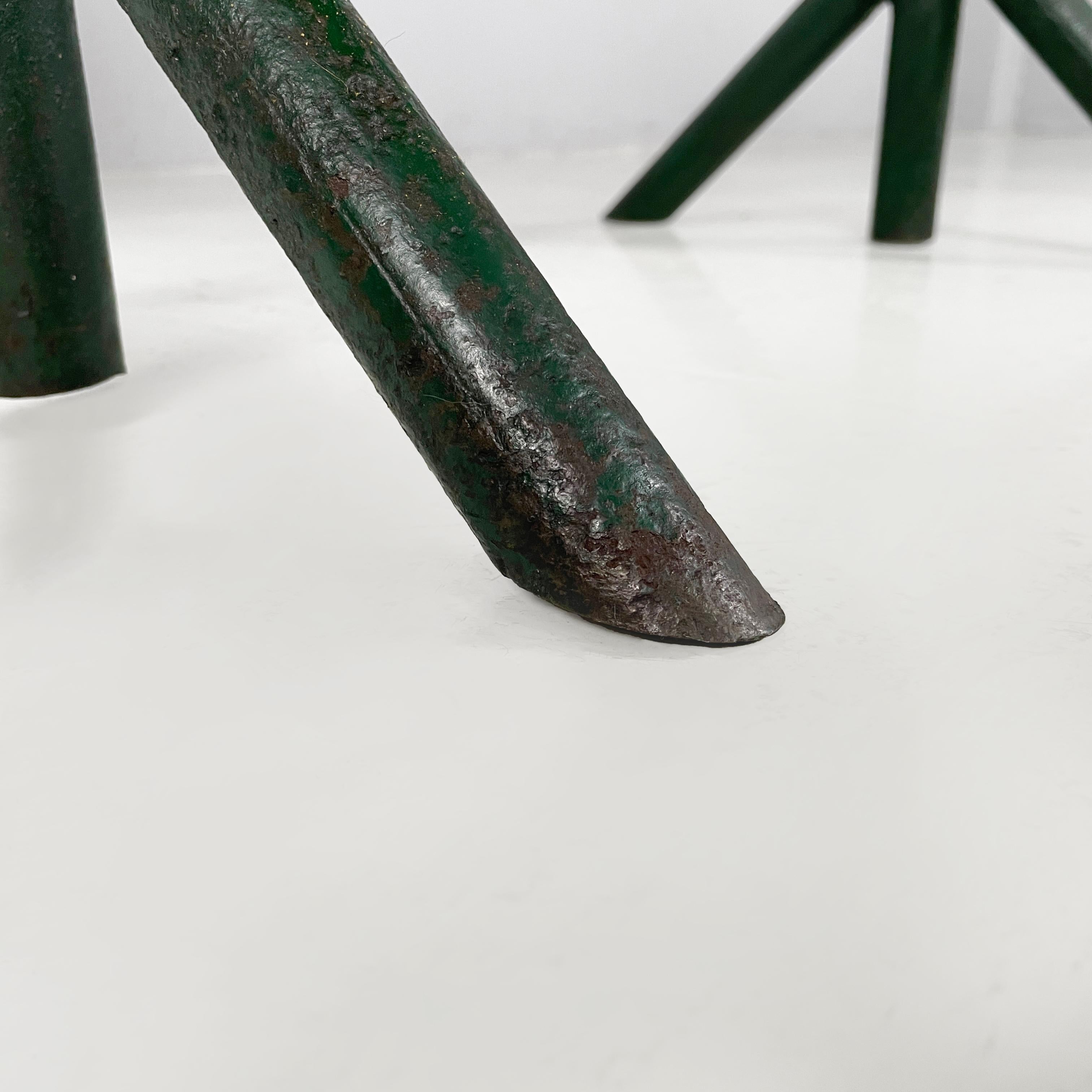 Italian mid-century modern desk in wood and metal, 1960s For Sale 12