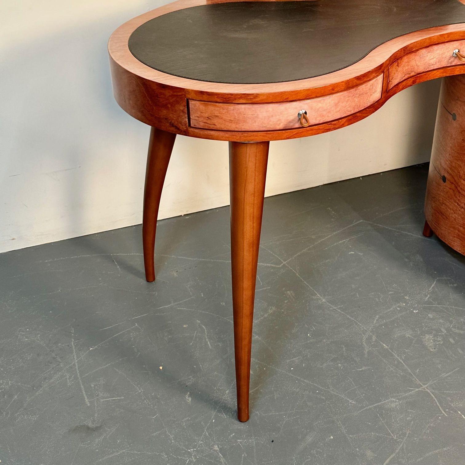 Italian Mid-Century Modern Desk / Vanity / Table by Maurice Villency, Deco Style 3