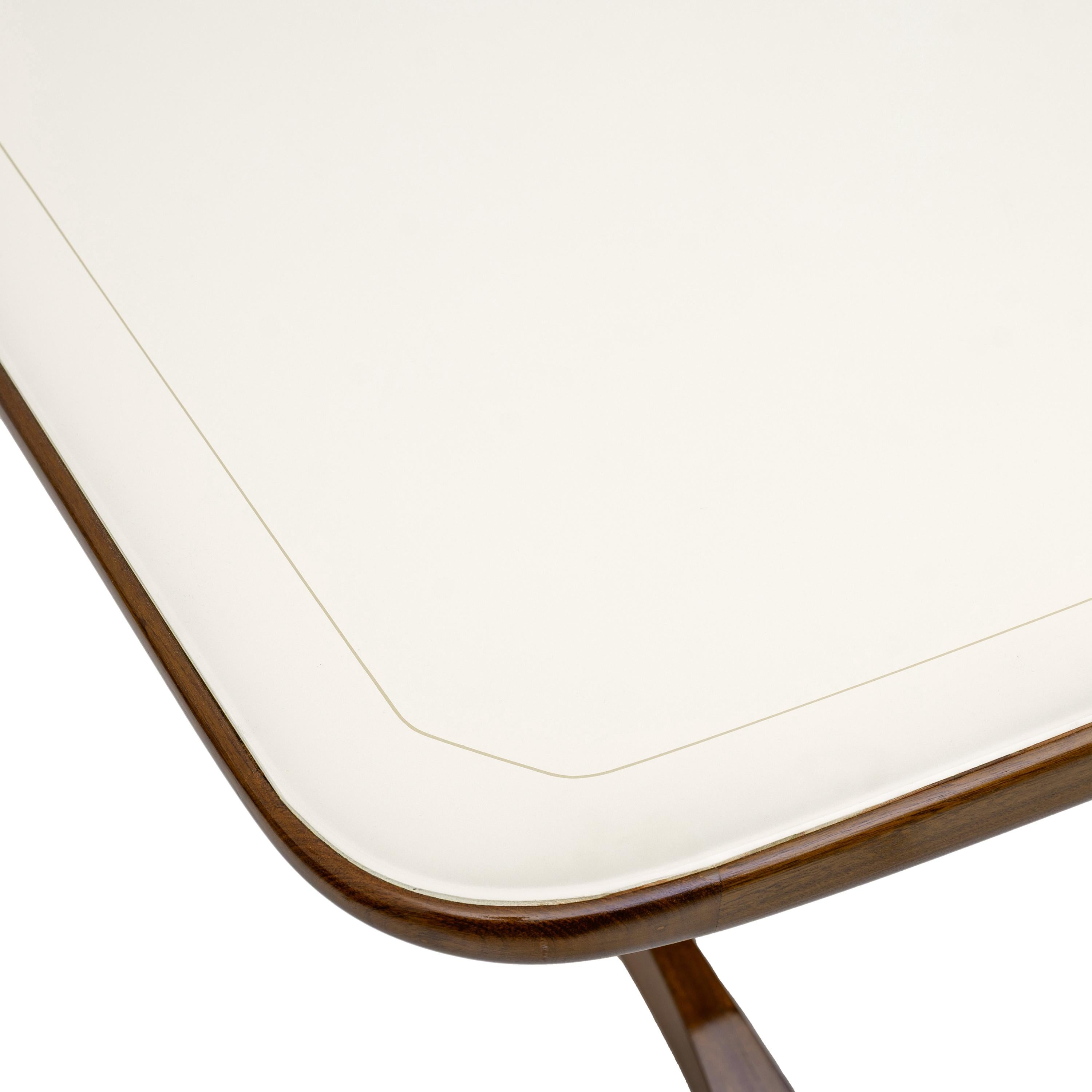 Ottone Italian Mid-Century Modern Dining Table Attributed to Paolo Buffa, 1950s in vendita