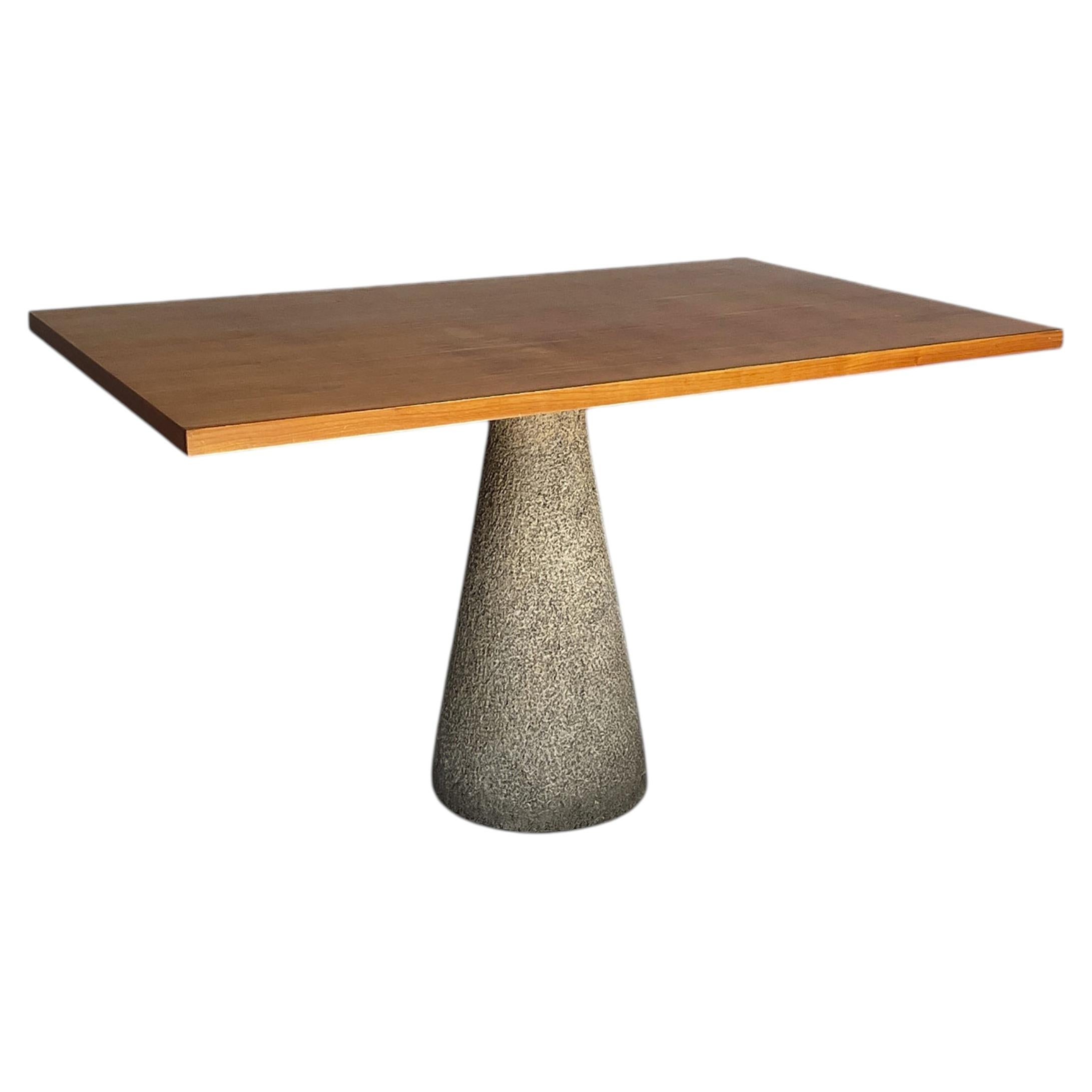 Italian mid-century modern dining table by Angelo Mangiarotti, 1950s