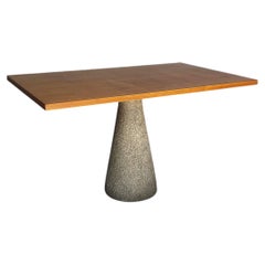 Italian mid-century modern dining table by Angelo Mangiarotti, 1950s