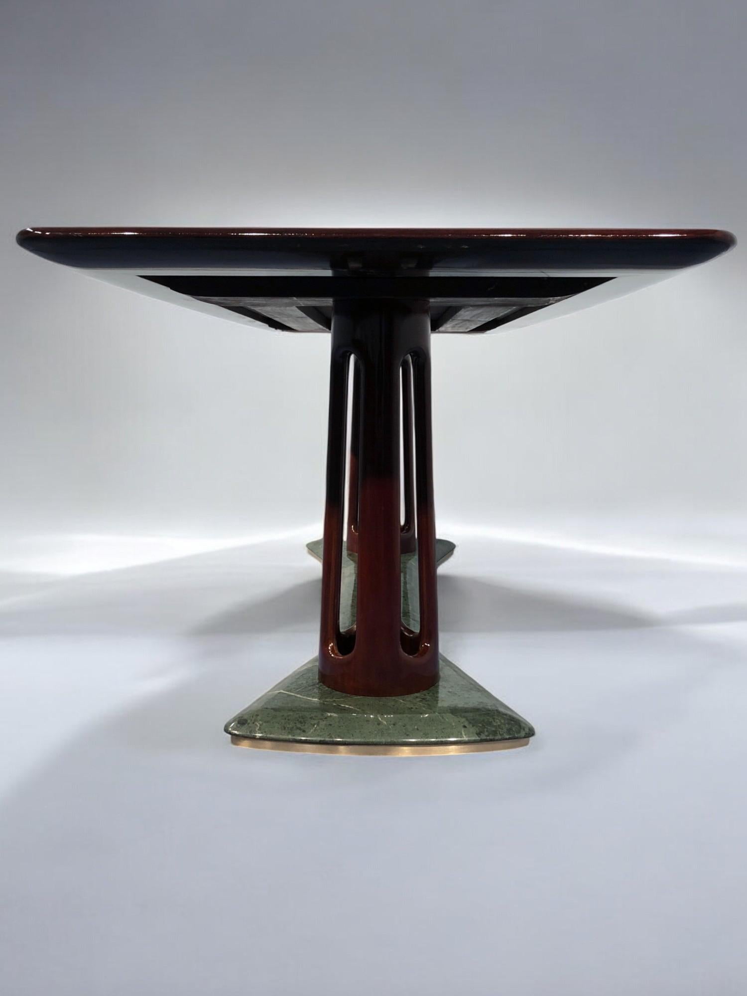 Tavolo da pranzo italiano del Mid-Century Modern di Vittorio Dassi, anni '50 in vendita 10