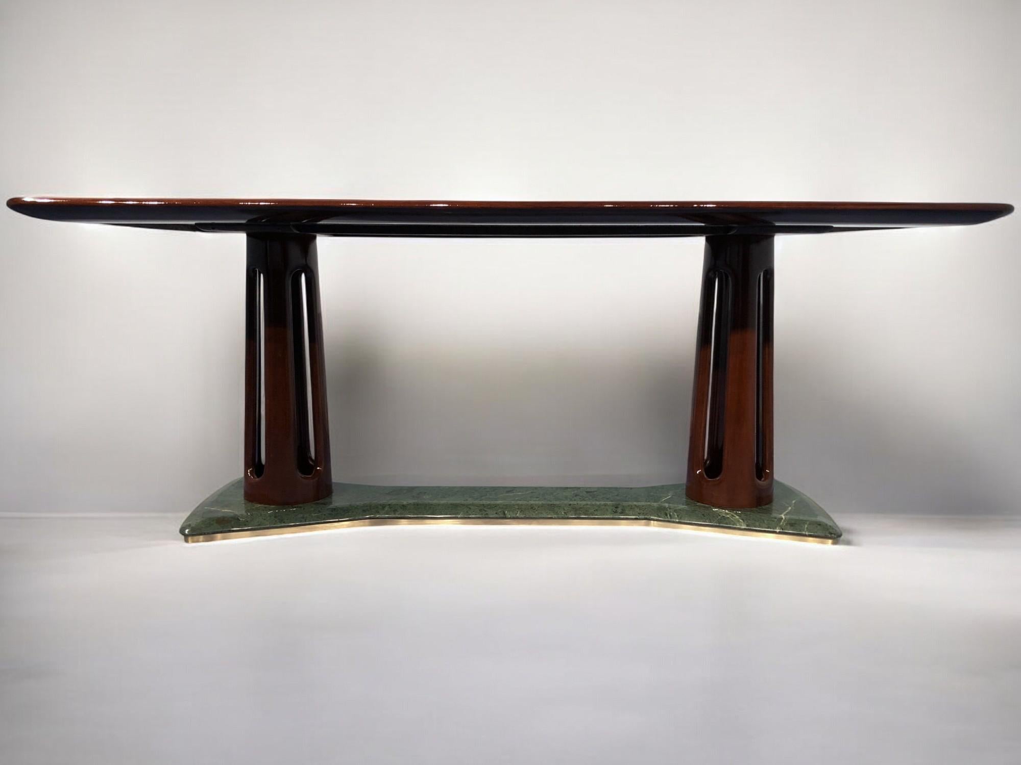 Italiano Tavolo da pranzo italiano del Mid-Century Modern di Vittorio Dassi, anni '50 in vendita