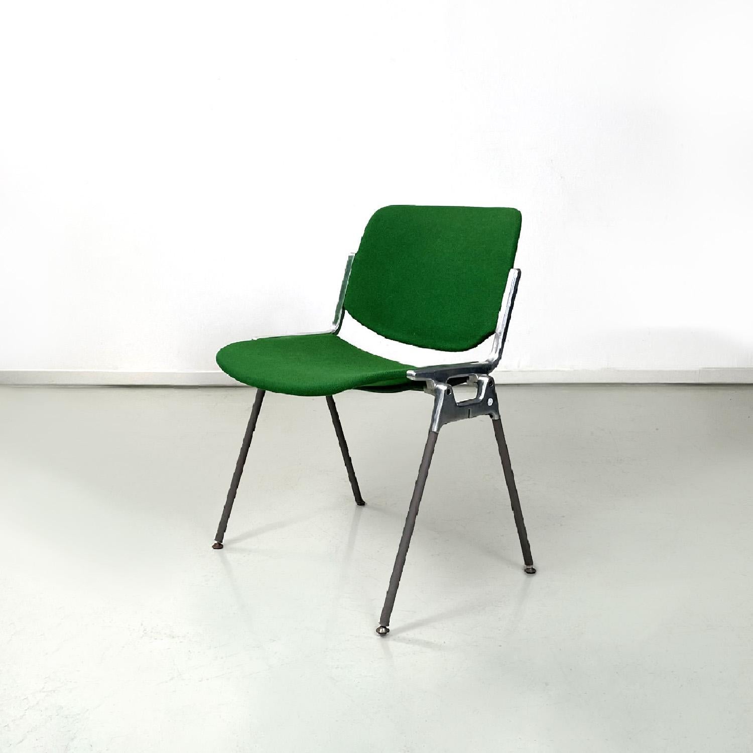 Italian mid-century modern DSC chairs Giancarlo Piretti Anonima Castelli, 1965 In Good Condition In MIlano, IT