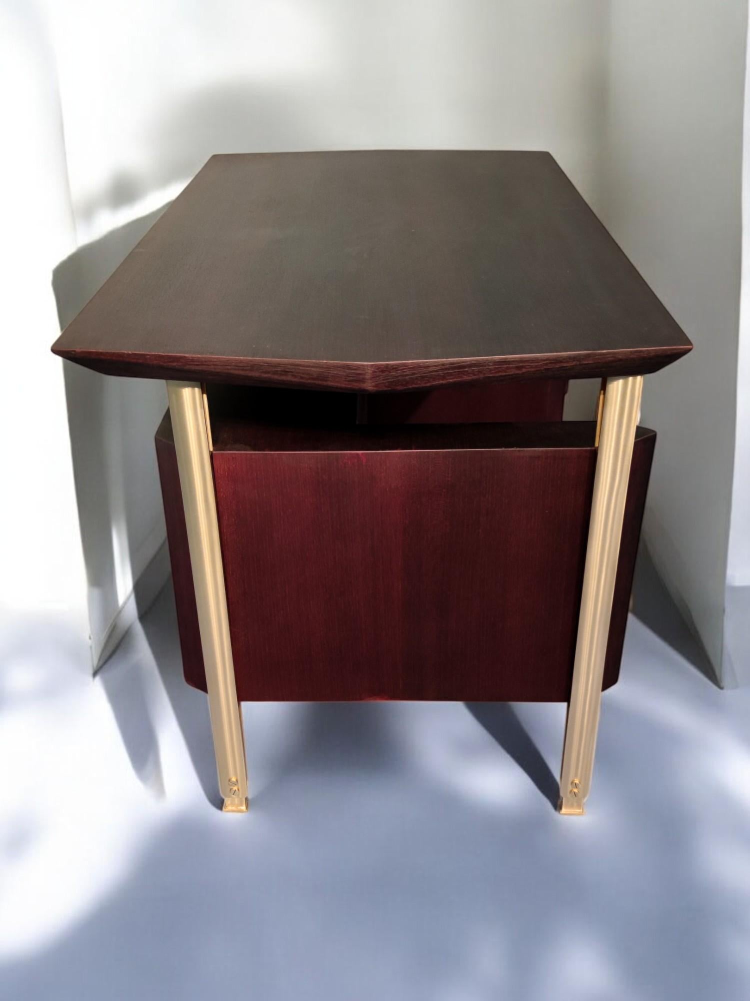 Bureau de direction italien moderne du milieu du siècle dernier par Vittorio Dassi, années 1960 en vente 5