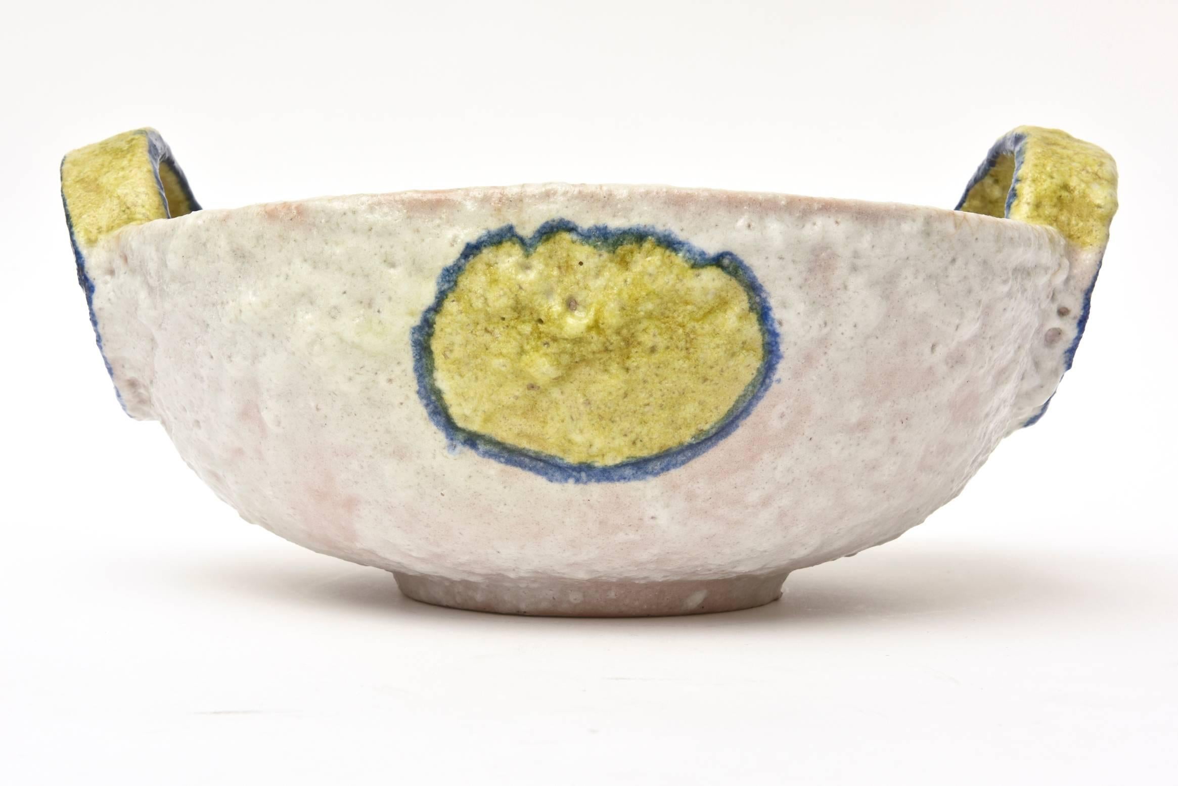 Italian Mid-Century Modern Fantoni for Raymor Ceramic Bowl 7