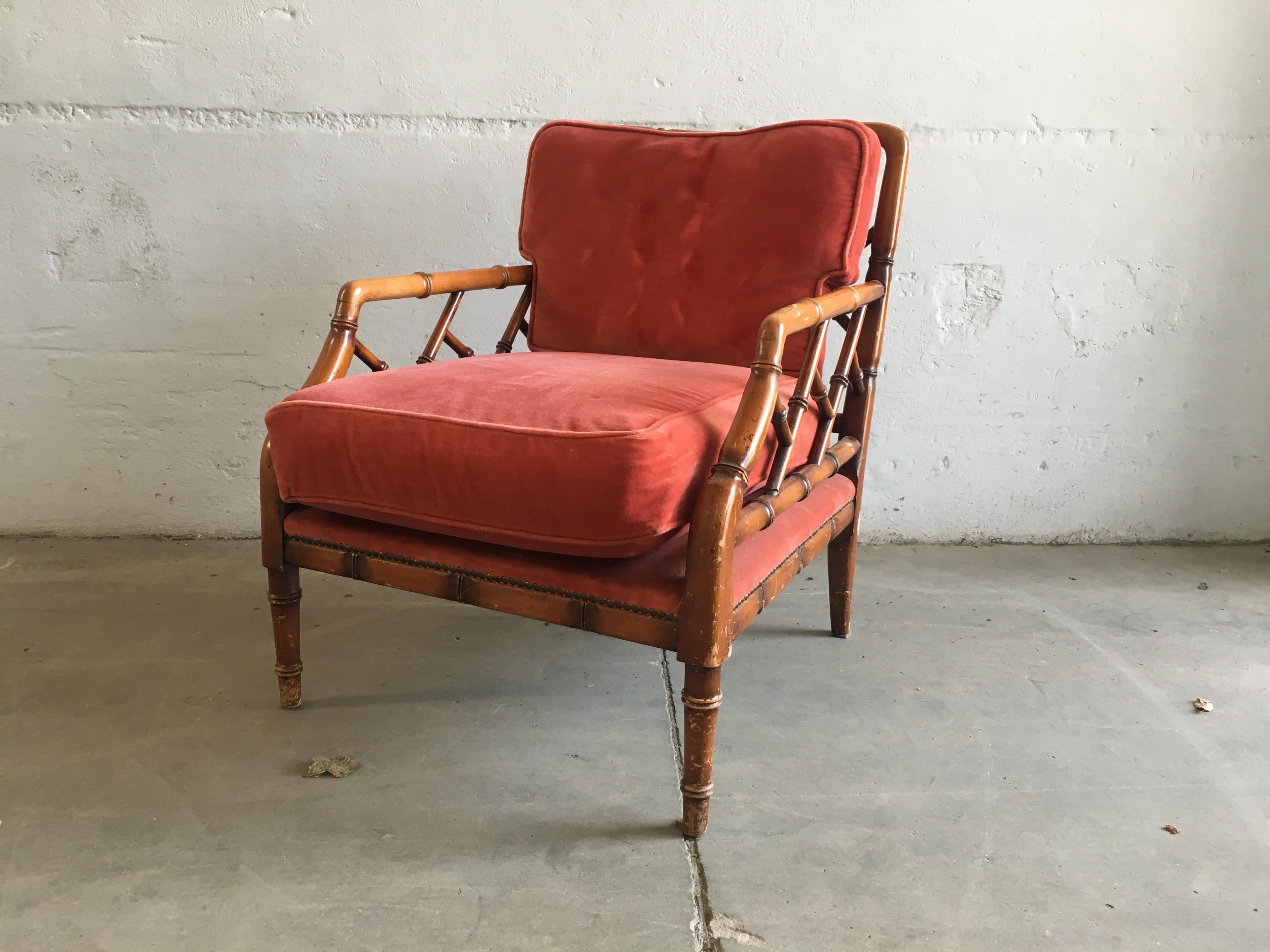 Italian Mid-Century Modern Faux Bamboo Living Room Set, 1960s 2