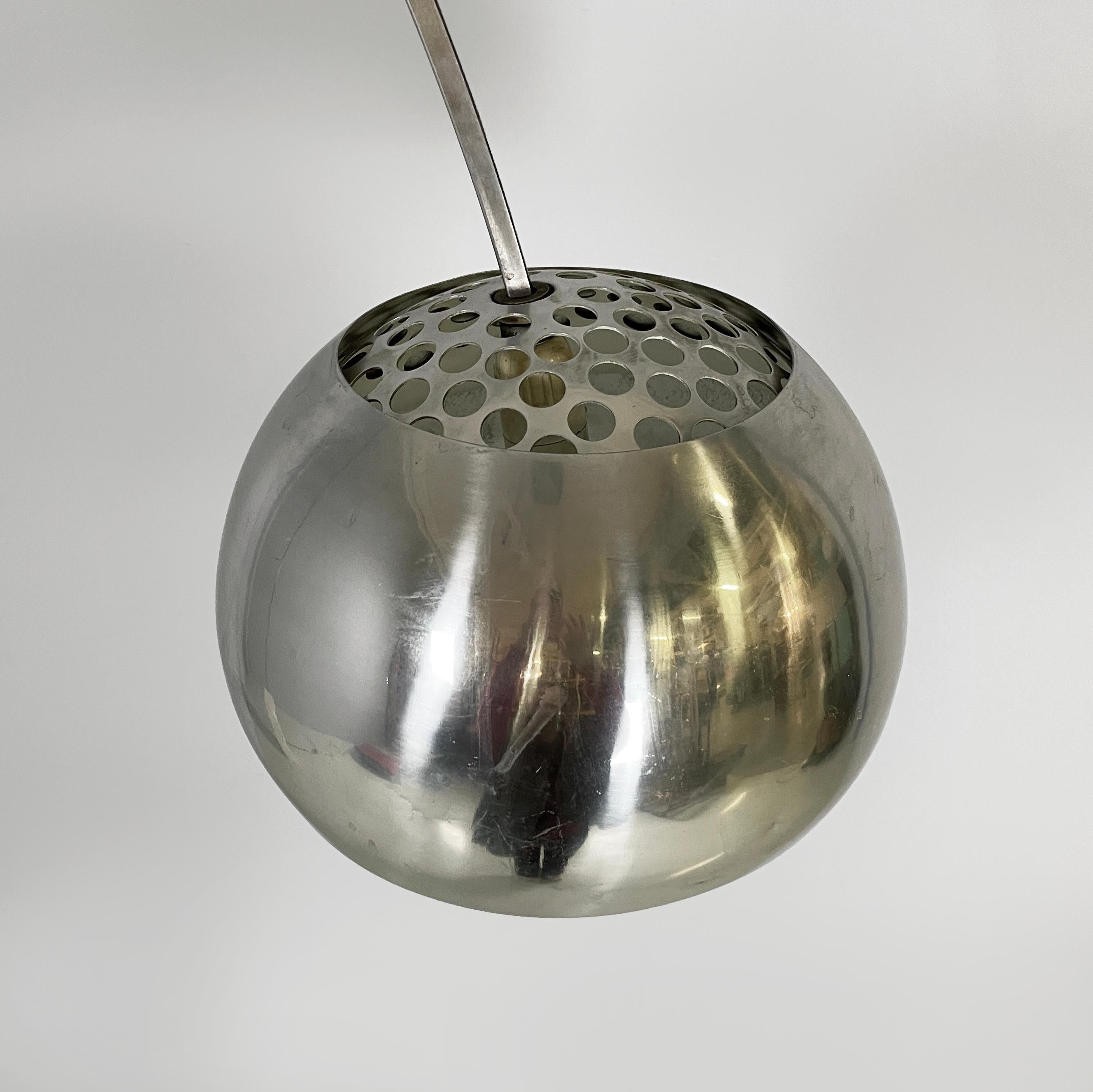 Italian mid-century modern Floor lamp Arco by Castiglioni brothers Flos, 1960s For Sale 4