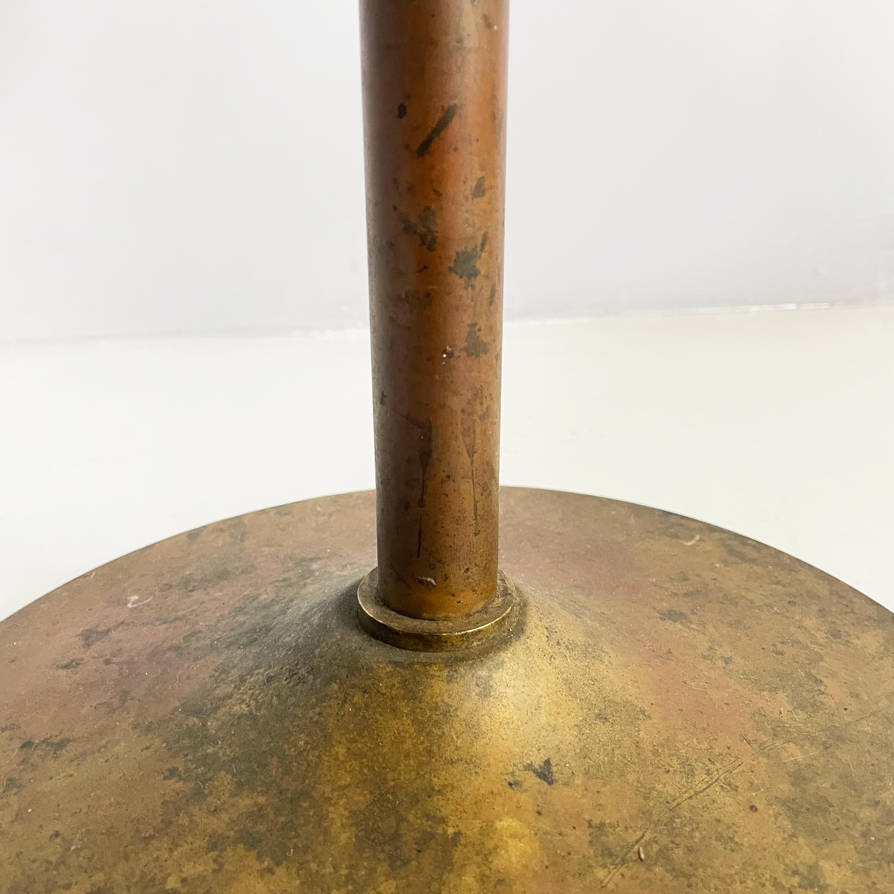 Italian mid-century modern Floor lamp in brass and metal, 1940s 11
