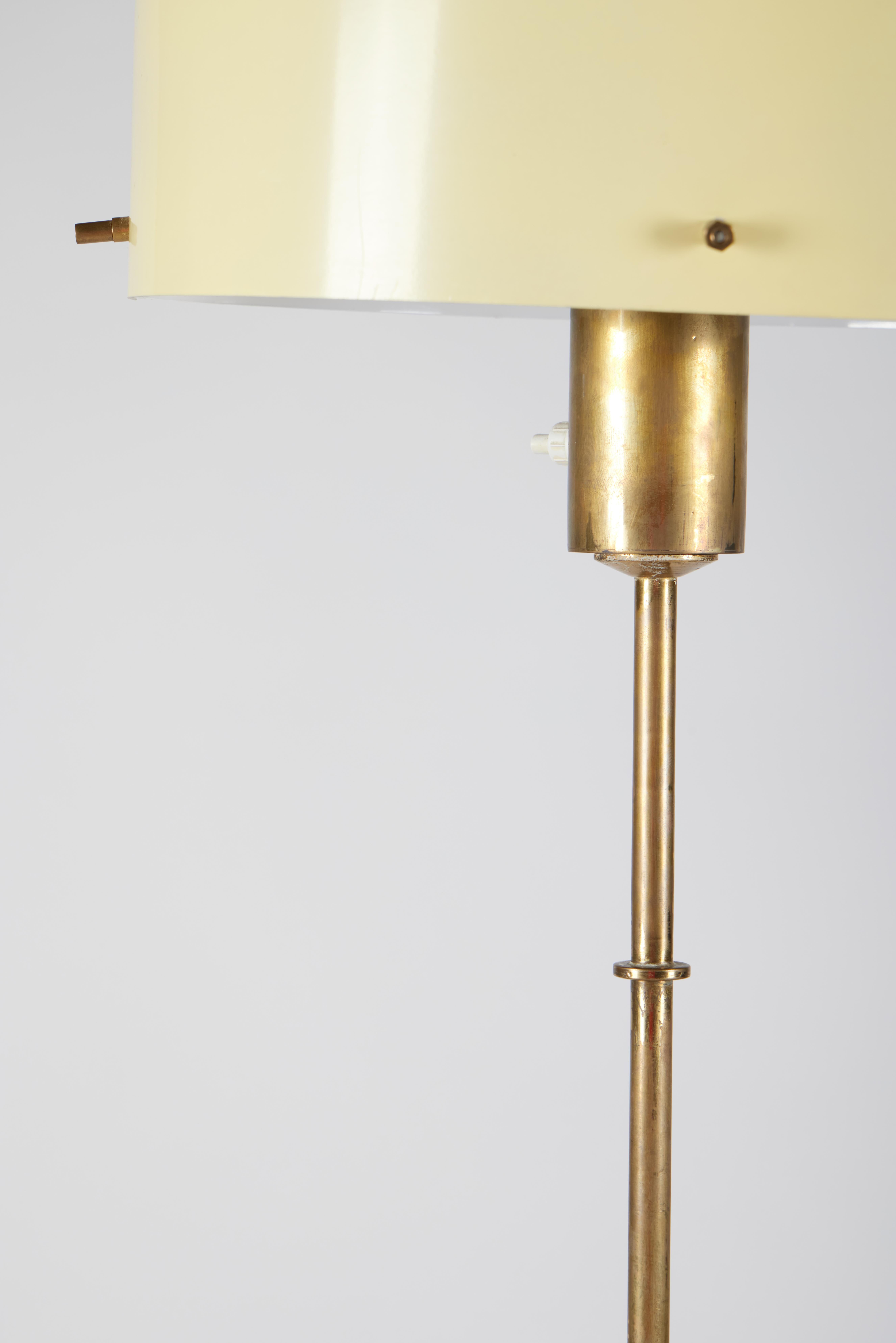 Italian Mid-Century, Modern Floor Lamp with Adjustable Height by Stilnovo, 1950s For Sale 3