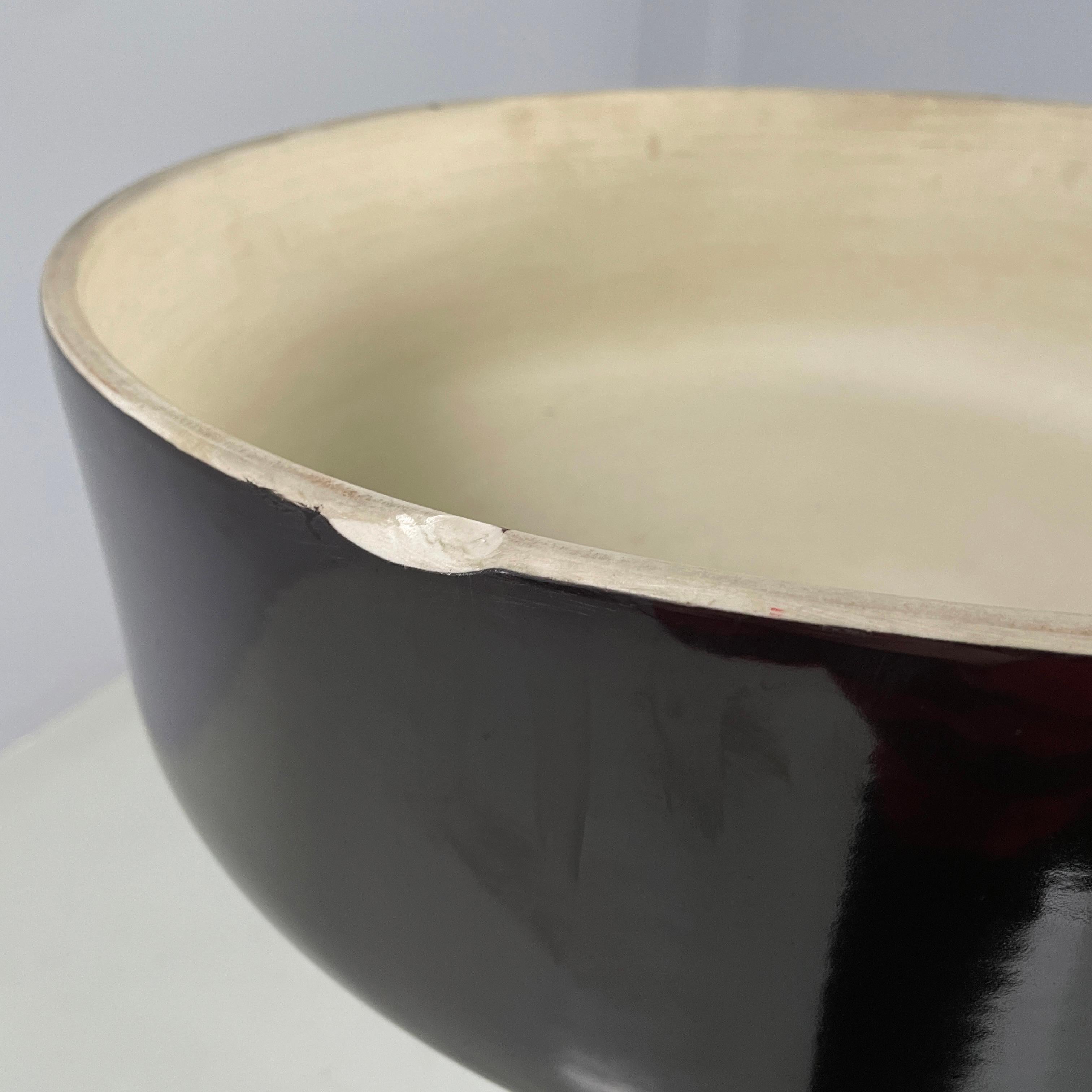 Vaso da fiori italiano di metà secolo moderno di Mangiarotti per Fratelli Brambilla anni '70 in vendita 3
