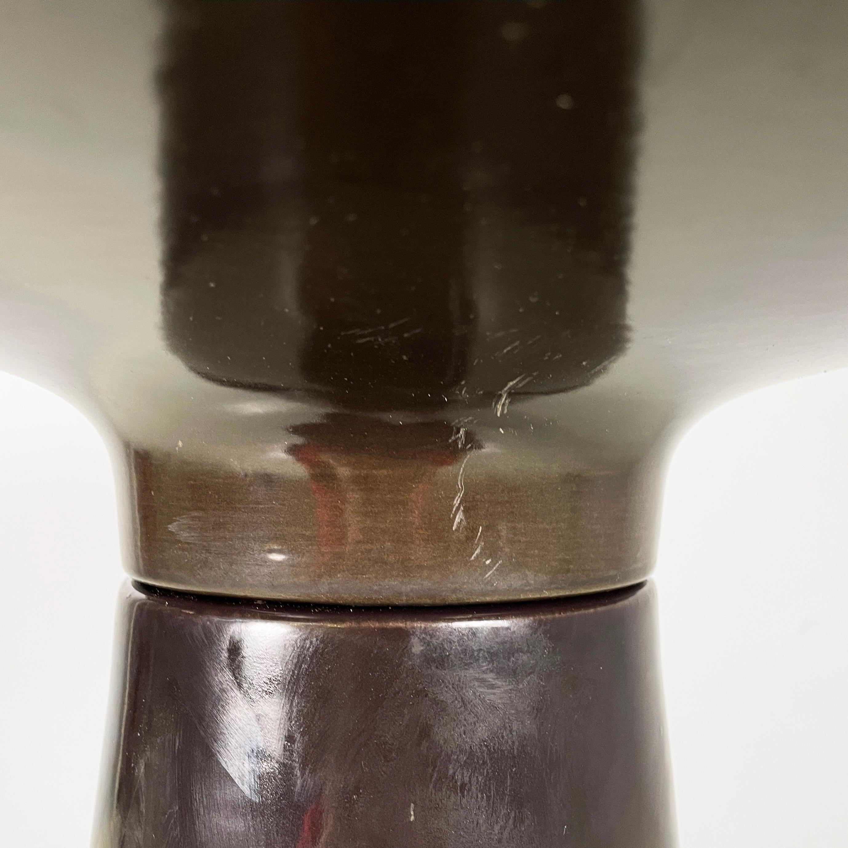 Vaso da fiori italiano di metà secolo moderno di Mangiarotti per Fratelli Brambilla anni '70 in vendita 6