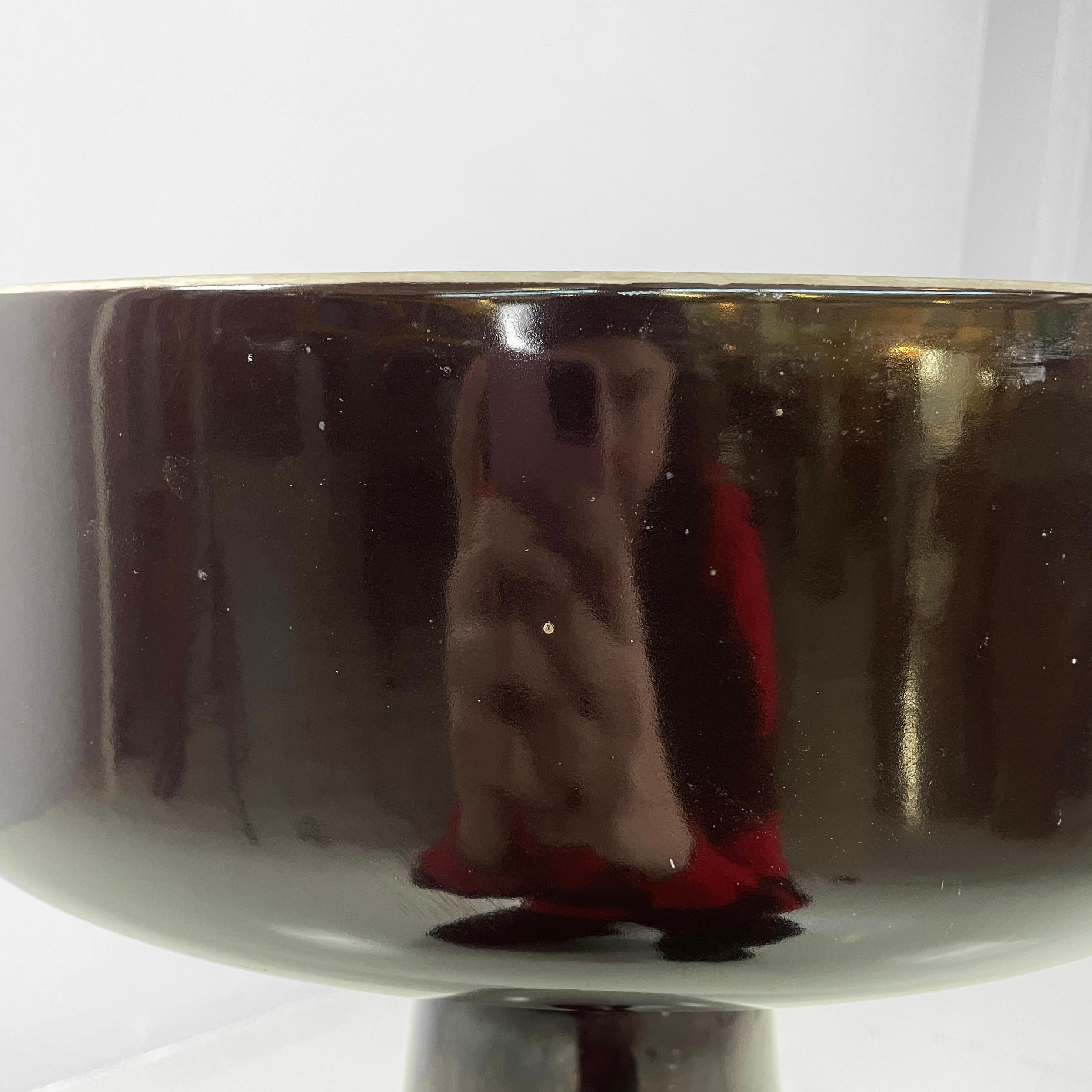 Vaso da fiori italiano di metà secolo moderno di Mangiarotti per Fratelli Brambilla anni '70 in vendita 6