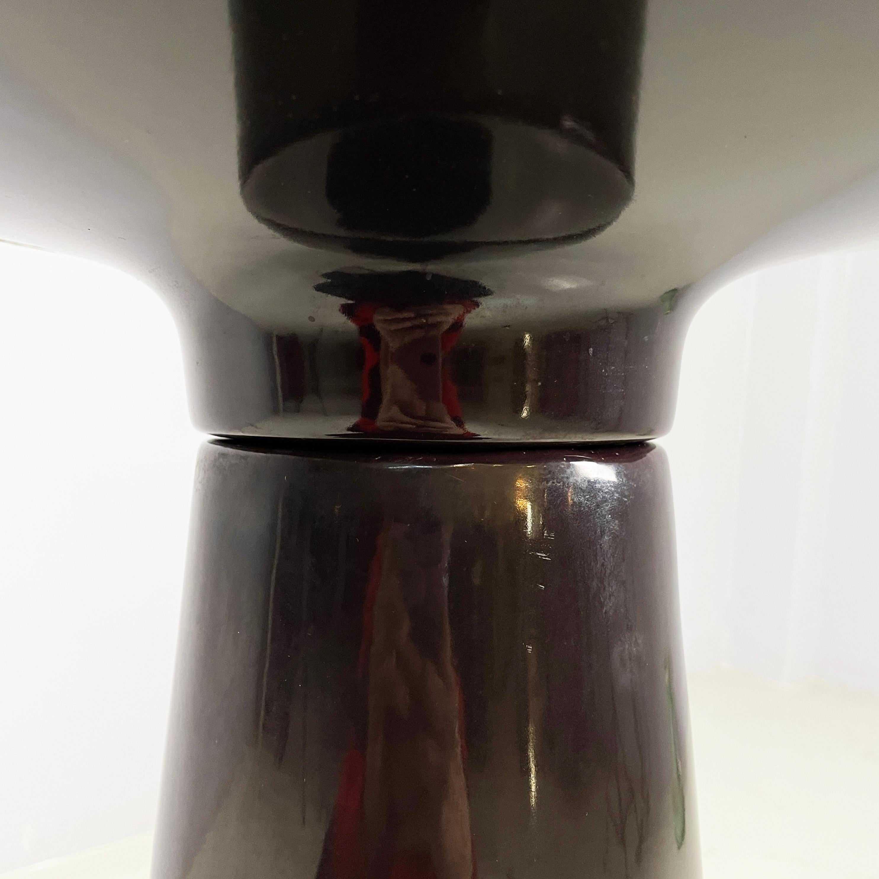 Vaso da fiori italiano di metà secolo moderno di Mangiarotti per Fratelli Brambilla anni '70 in vendita 8