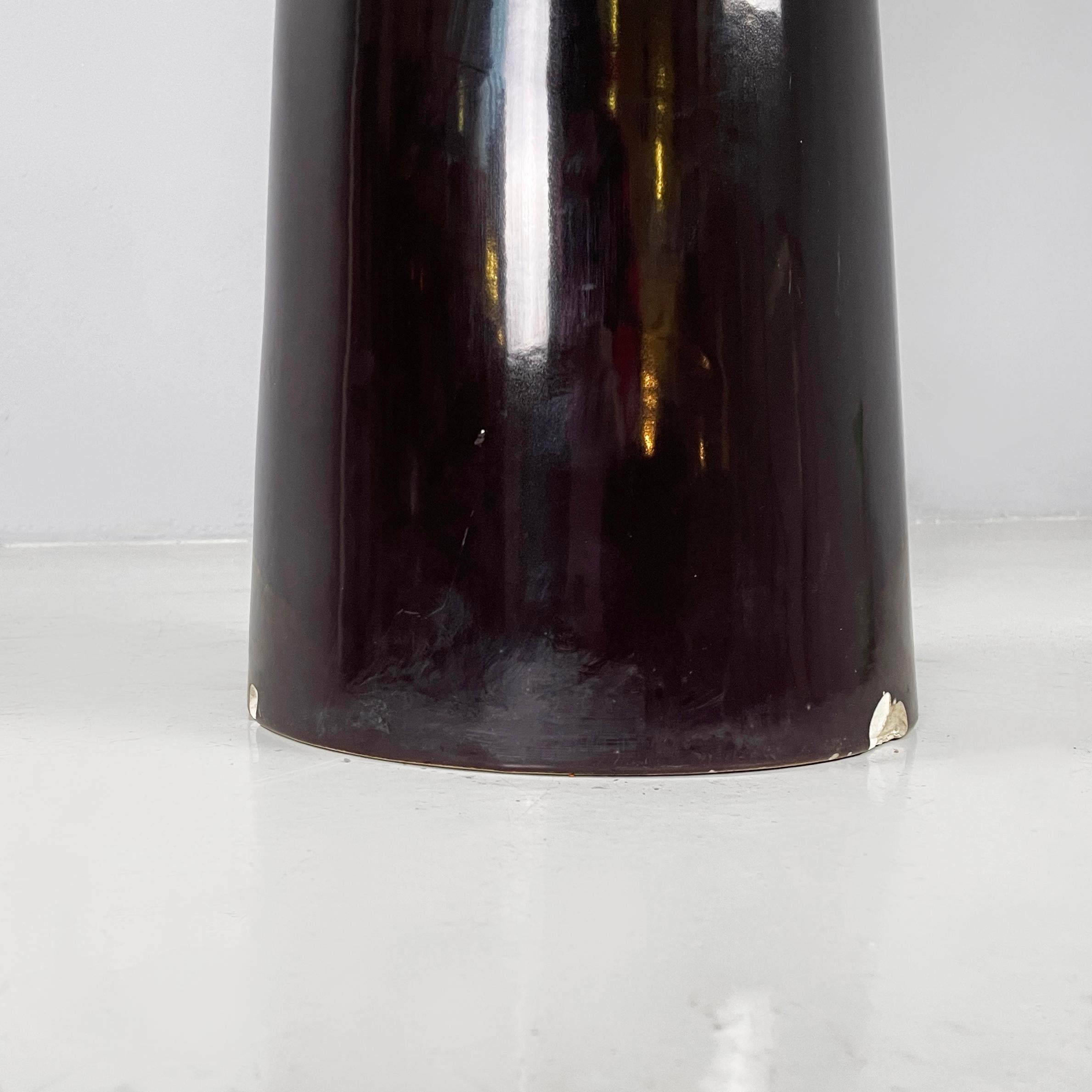 Vaso da fiori italiano di metà secolo moderno di Mangiarotti per Fratelli Brambilla anni '70 in vendita 11