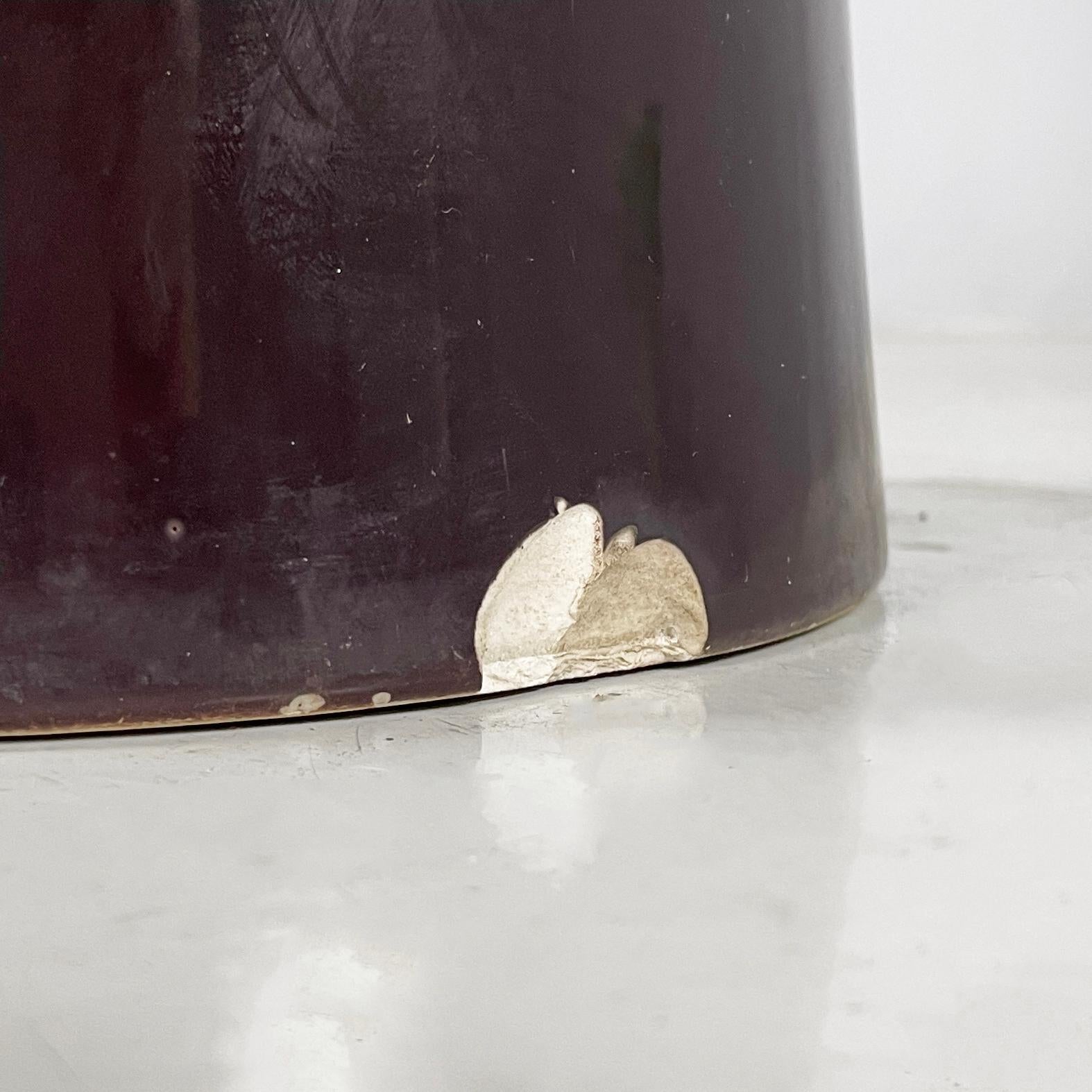 Vaso da fiori italiano di metà secolo moderno di Mangiarotti per Fratelli Brambilla anni '70 in vendita 12