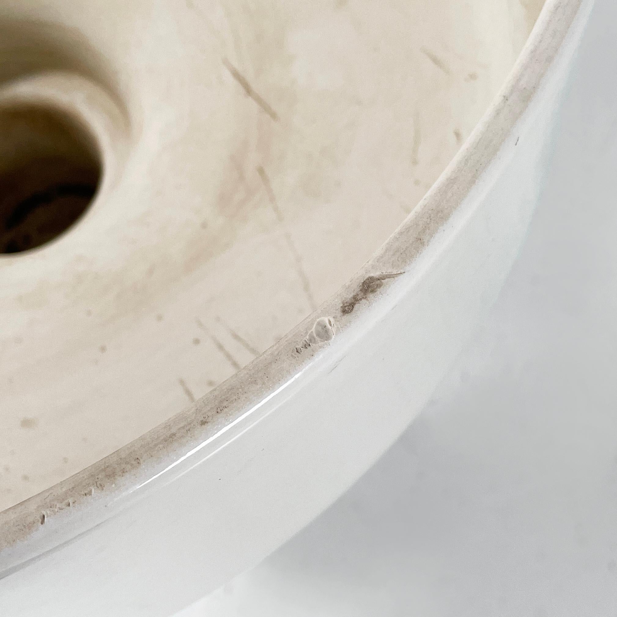 Ceramica Vaso da fiori italiano di metà secolo moderno di Mangiarotti per Fratelli Brambilla anni '70 in vendita