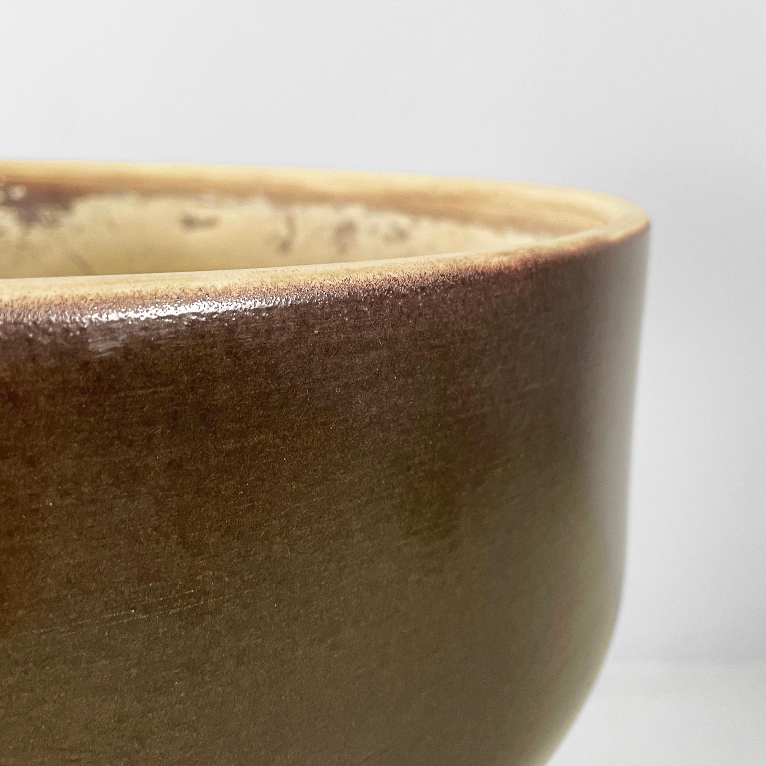 Vaso da fiori italiano di metà secolo moderno di Mangiarotti per Fratelli Brambilla anni '70 in vendita 2