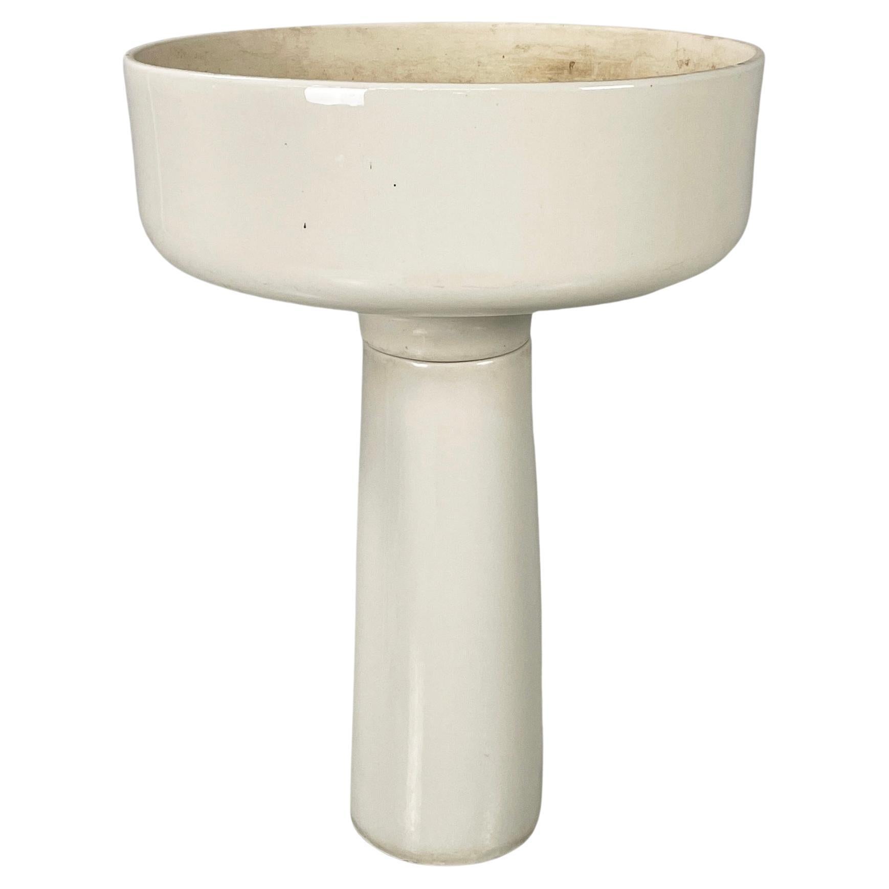 Pot à fleurs italien moderne du milieu du siècle dernier par Mangiarotti pour Fratelli Brambilla 1970