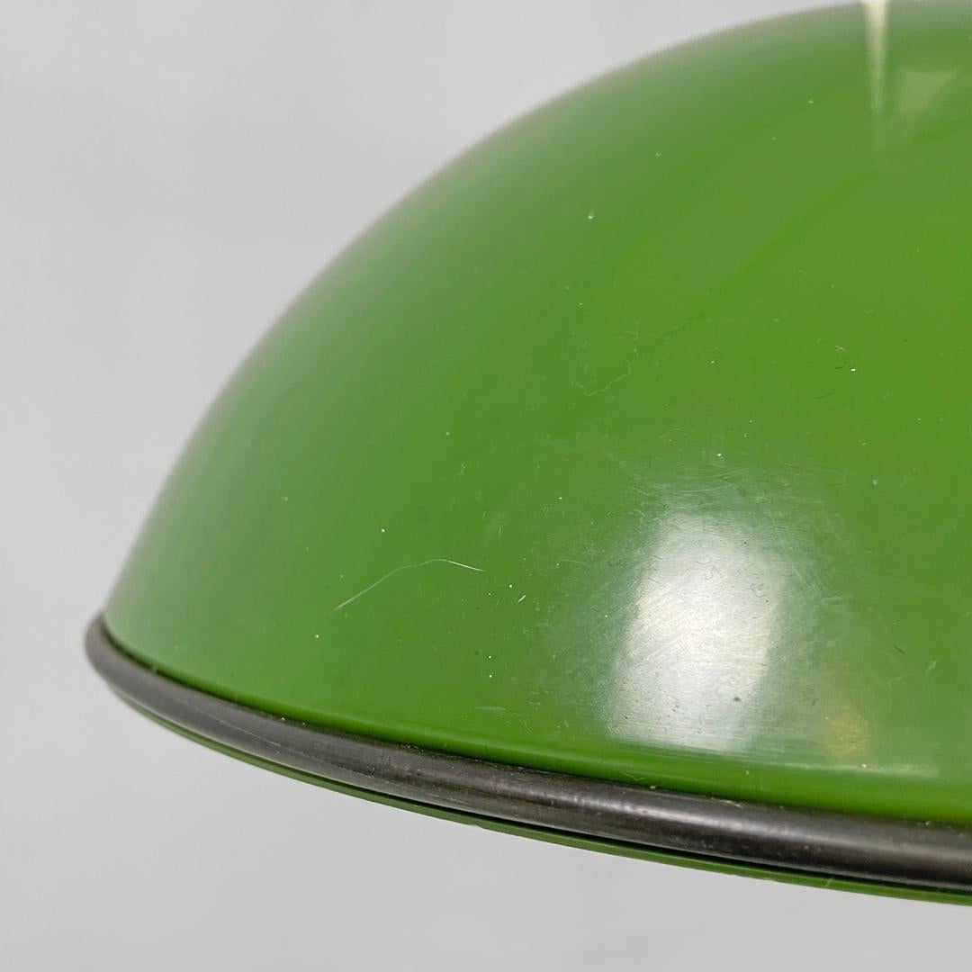 Italian mid-century modern green ceiling lamp Relemme Castiglioni for Flos 1960s For Sale 12