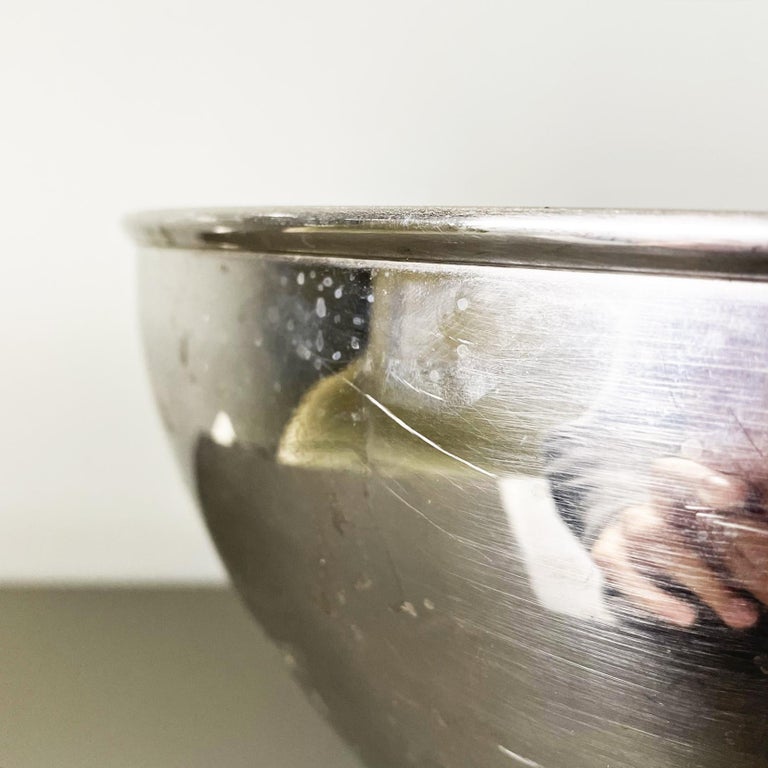 Italian midcentury modern Ice bucket or wine coolers in metal, 1960s